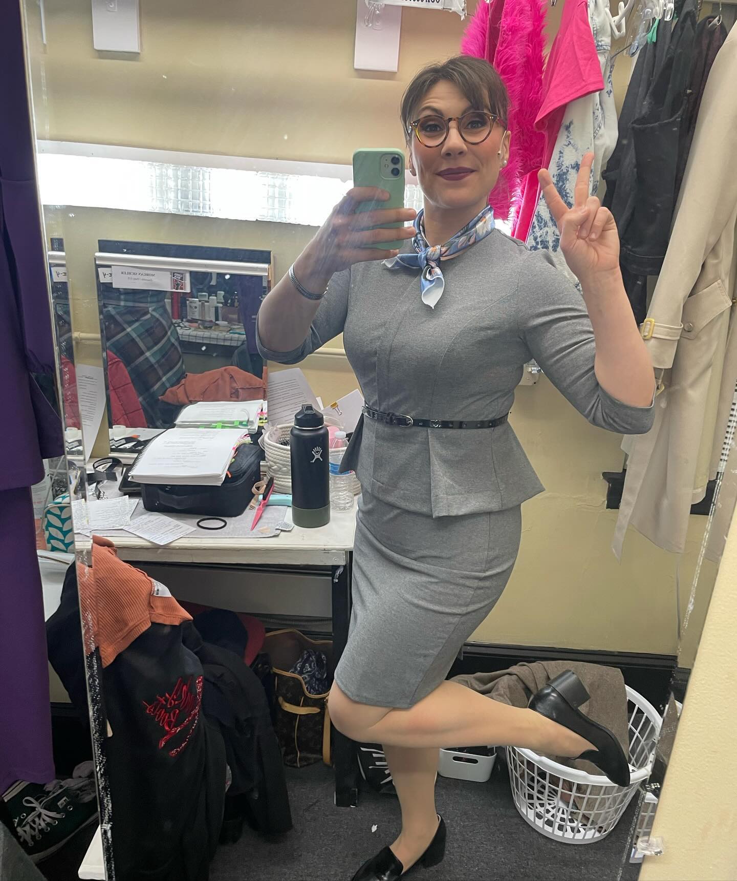 Principal Rosalie Mullins reporting for duty 🫡
🔥
🤘🏻
🎸
The band is cookin’ and we open on Friday! Come see us through March 30! #schoolofrock @themediatheatre #mediatheatre #philly #phillytheatre