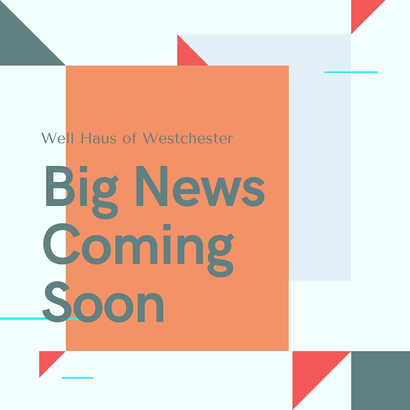 We canβt wait to share with you what weβve been working on! ππππππ #yogaforeverybody #wellness #westchestercounty #westchesterwellness #pelhamny