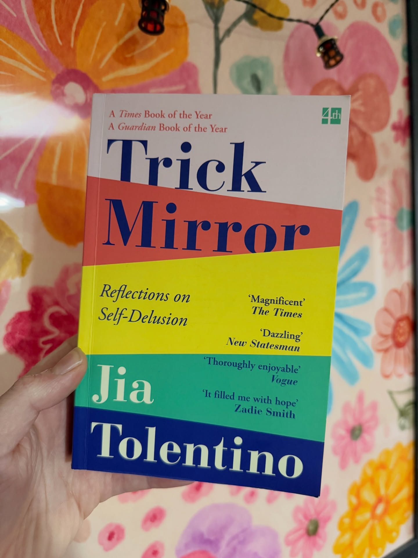 “There are no escapist novels in an era where there is no escape.” - Jia Tolentino
February’s book club book is Trick Mirror. Reflections on Self-Delusion, Jia Tolentino
This book is about the lies we tell ourselves.
This is what Reflective Rebels exists for. To stop pretending. Book club isn’t about looking well-read or being intellectual. It’s about sitting with uncomfortable truths and deeper than usual conversations over coffee.
We meet on the 12th February to discuss Trick Mirror.
Want to join the conversation in person? Message me.
Even if you can’t join us in person, there’s no reason you can’t get the book read along this month.
#trickmirror #jiatolentino #bookclub #reflectiverebels #stopperforming authenticity weredonepretending reading carlisle cumbria