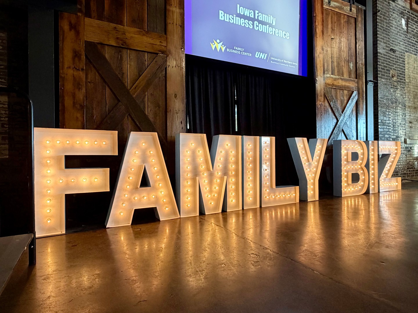 Year 2 in the books!
We were proud to once again help light up the @unifamilybusiness Conference for another unforgettable year. From high-energy sessions to standout moments, it’s always a pleasure adding a little glow to an event that brings industry leaders together and sets the tone for what’s next.