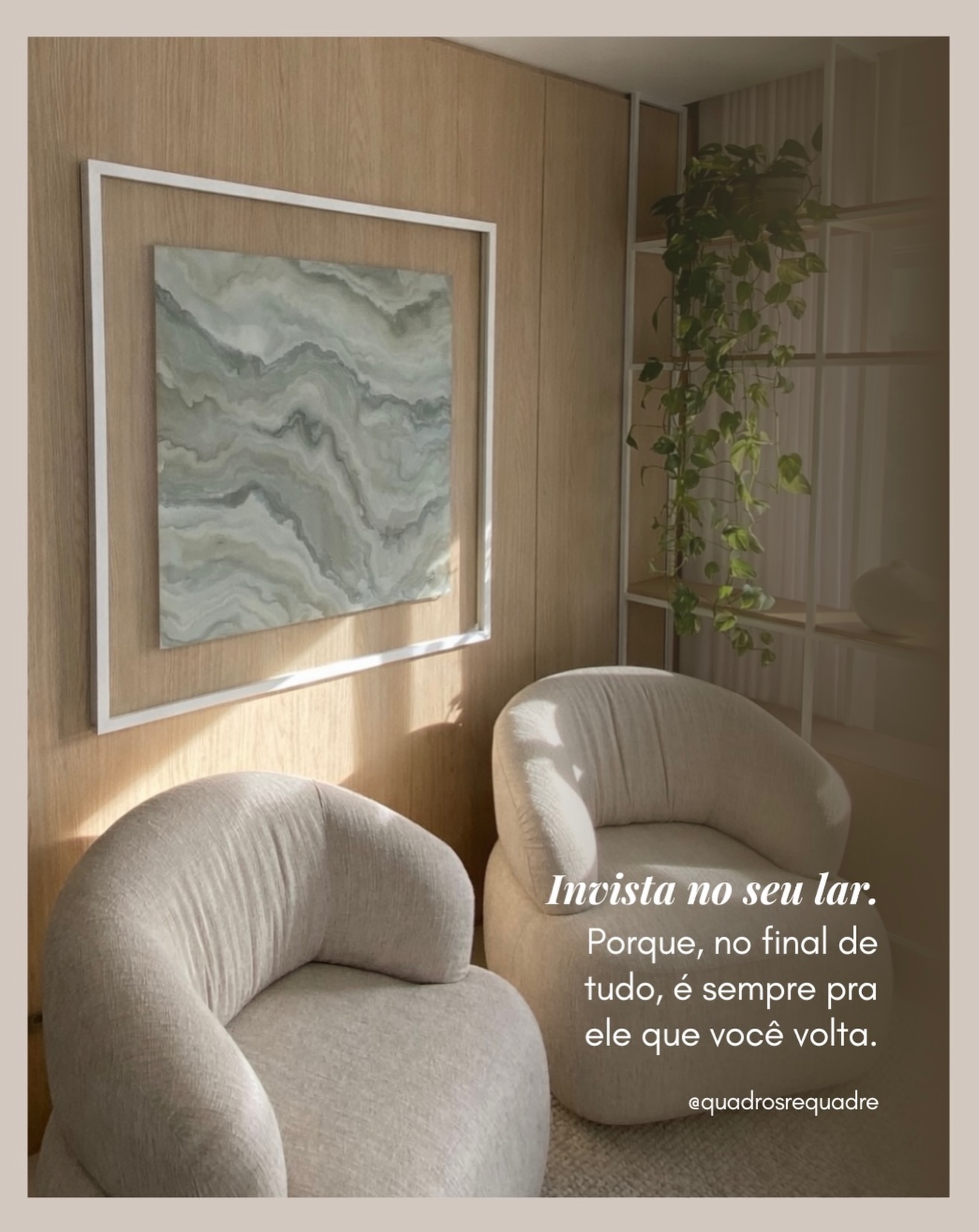 Seu lar precisa ser sua maior fonte de inspiração ✨🤍