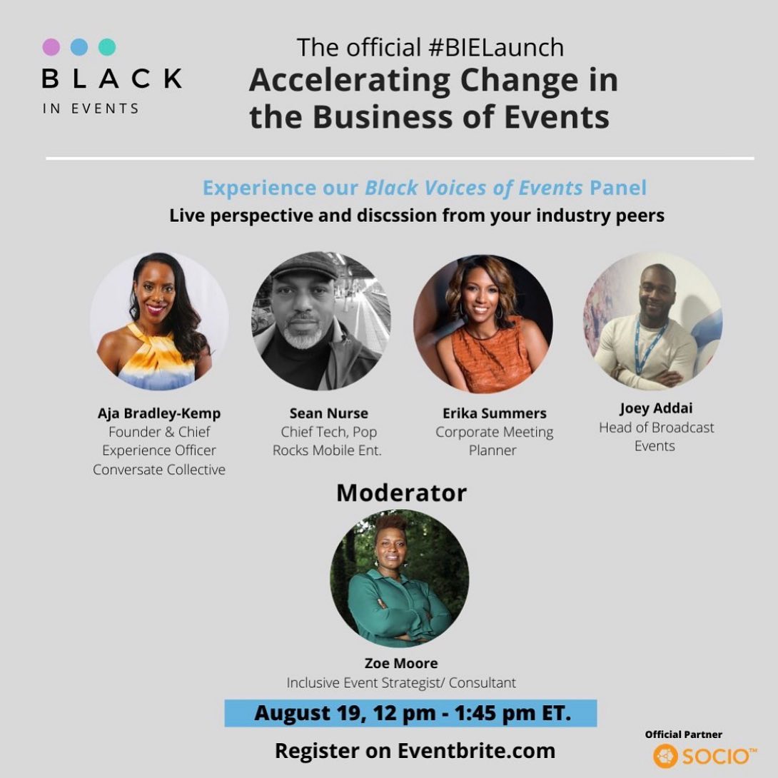 Excited to share my insights with this amazing group of event professionals. Join us TOMORROW (Wednesday) and please support @blackinevents https://www.eventbrite.com/e/accelerating-change-in-the-business-of-events-tickets-115583357935 #blackevents #blackeventprofessionals #blackeventplanner #erikamsummers