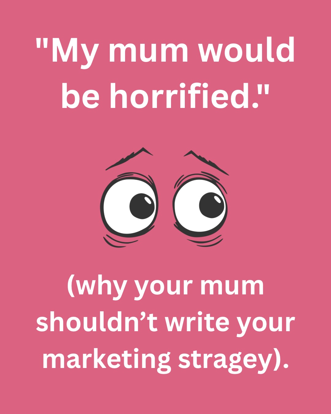Your mum’s opinion isn’t your marketing strategy.
My client realised this last week when we explored why she wasn’t showing up as herself online.
She had two versions of her - the one she thought she should be, and the one she actually is.
The “should be” version? Bland and forgettable.
The real version? Someone you’d actually want to spend time with.
We all do this. We perform the version we think is expected instead of just being ourselves. And it’s exhausting.
What if 2026 was the year you closed that gap?
Write your two lists. See what’s there. Then decide who gets to write your strategy - you, or everyone you’re worried might judge you.
#authenticity #businessowners #marketing #socialmedia #reflectiverebels