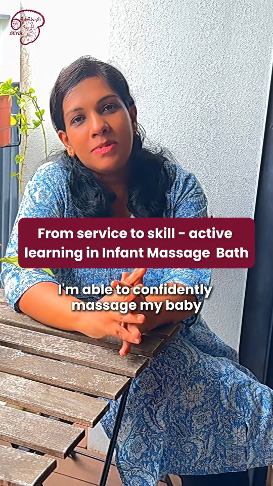 Active learning doesn’t stop with service.
After her infant massage & bath sessions with SEYOL ended, this mother chose to learn the techniques herself.
Not by watching passively — but by practising, asking questions, and doing it hands-on.
Because confidence in caring for your baby matters just as much as receiving care.
#infantmassage #infantcare #parentlearning #postpartumcare #doula #confinementcare #activelearning #newparents #maternalcare #babycareeducation #singaporeparents #SEYOL