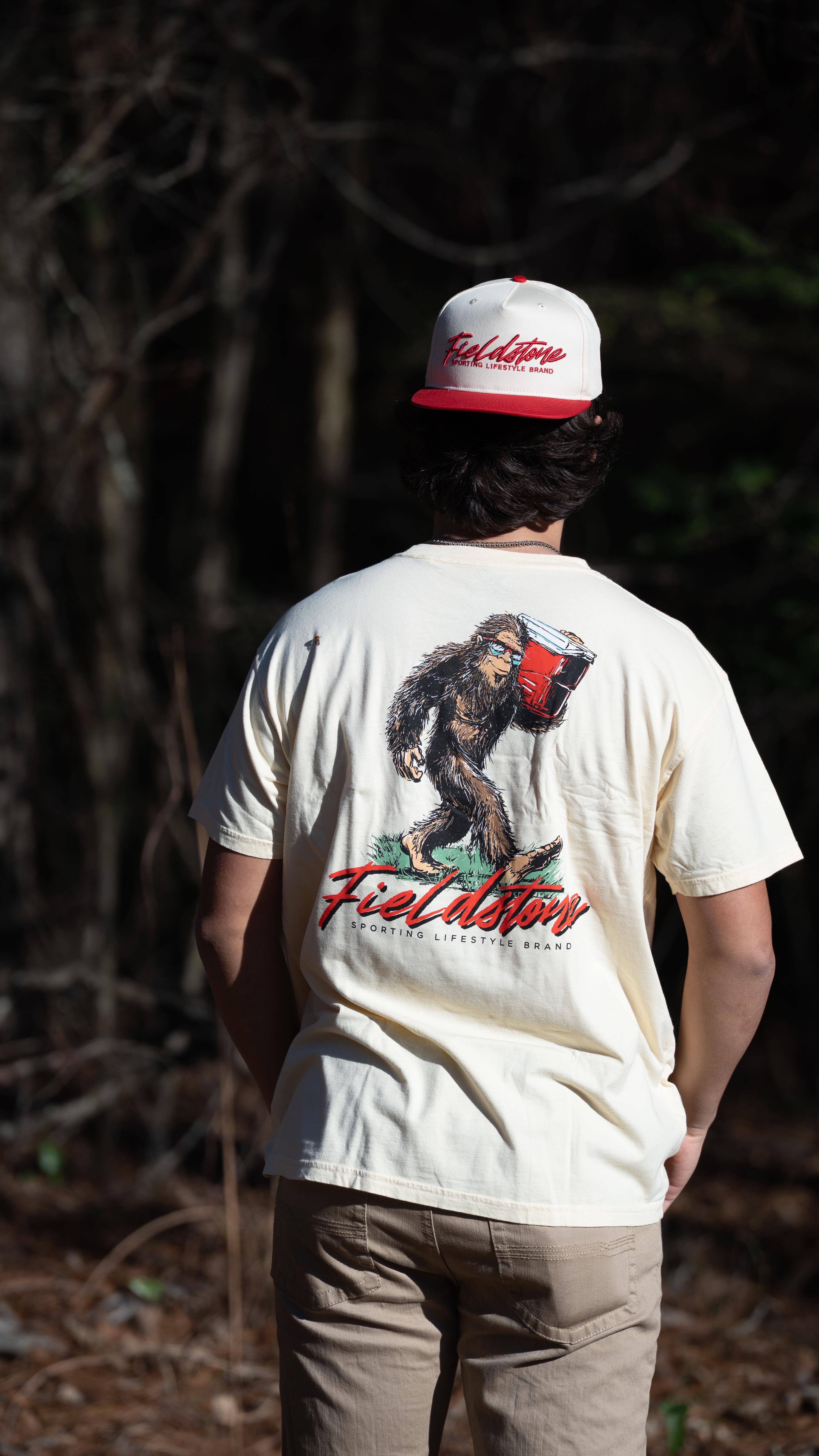 Big Foot couldn’t forget the cooler🍻!
Live on our Website, Checkout all of our new Spring drops!
#outdoors #lifestyle #trend #fieldstoneoutdoors #explore