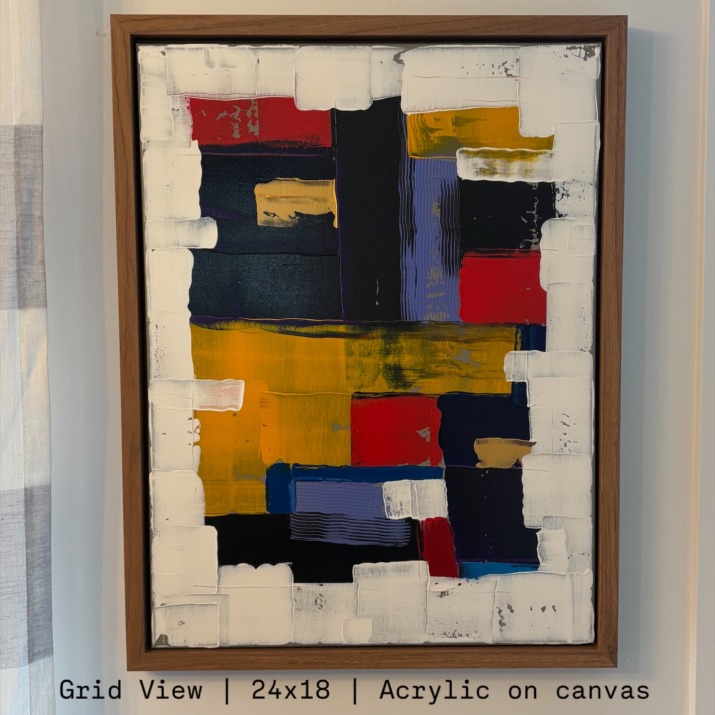 I’ve been shifting a few pieces out of the studio and onto wall space at home as new work starts to happen. If anything stands out to you, just let me know.
#art #studiosale #abstracted #abstractart #artistsoninstagram