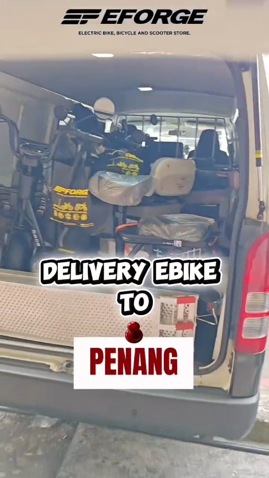 From roadshow to doorstep ๐โก
Delivering our units to our Penang customers from our recent roadshow.
Thank you for choosing EFORGE.
โจ Why Ride with EFORGE?
๐ Free delivery within Klang Valley
๐ ๏ธ 6โ12 months warranty
๐๏ธ Instalment plans up to 24 months
๐ณ Debit & credit card instalment options
๐ Opening Hours
MonโSat: 10.30am โ 7.30pm
Sun: 10.30am โ 6.00pm
๐ EFORGE Petaling Jaya
No.1-1, Jalan SS26/4, Plaza Mayang,
Taman Mayang, 47301 Petaling Jaya, Selangor
๐ WhatsApp: 016-2088738
๐ EFORGE Kota Kemuning
C-G-03, Plaza Se Ruang, Persiaran Eco Sanctuary,
42500 Telok Panglima Garang, Selangor
๐ WhatsApp: 016-2088430
๐จ Dealer opportunities available
Interested? Reach out via WhatsApp.
#eforge #eforgebikes #eforgebikes #electricbike #penang