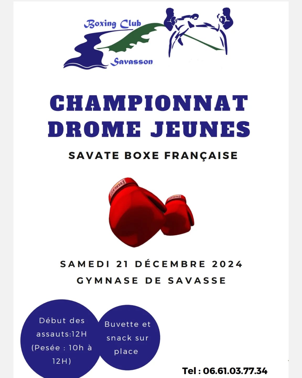 🚨🚨Attention!! ça se passe SAMEDI 21 DÉCEMBRE 🚨🚨CHAMPIONNAT DRÔME JEUNE