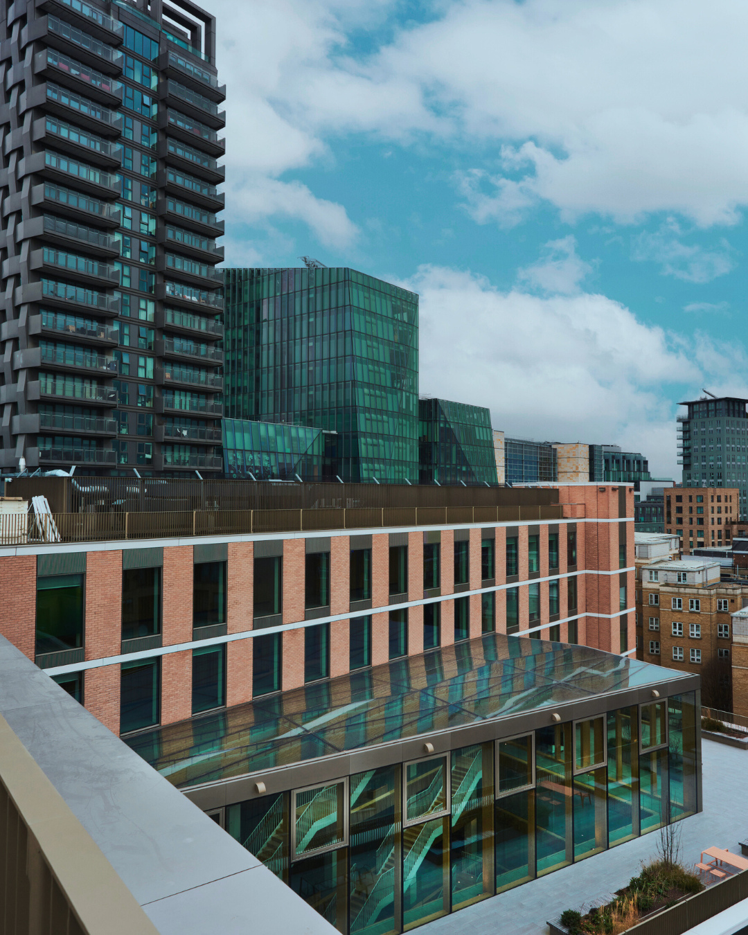 A little rewind to 2022 to Stephenson House ✨
Stephenson House is located on Hampstead Road, London - a seven-storey mixed-use scheme that blends offices, apartments, cafés, restaurants and retail, all wrapped in a bold new external envelope on an existing but modified structural frame.
Our role?
Design Management of the external building envelope and internal shell & core modifications - with a big focus on one standout feature…
🔶 The Lantern
A seven-storey bespoke glass atrium forming the building’s front façade - technically complex and rewarding to deliver.
Working alongside @8buildltd, the project required focused coordination, careful detailing and a strong problem-solving approach throughout✨
Contractor I @8buildltd
Architect I @marksbarfield
PM I @cumminggroup
PQS I CN Associates
Services Consultant I GLP
Structural Engineer I @tmpengineers
.
.
#PDGLondon
#GlassArchitecture
#BuildingEnvelope
#StephensonHouse
#ThrowbackProject
#DesignManagement