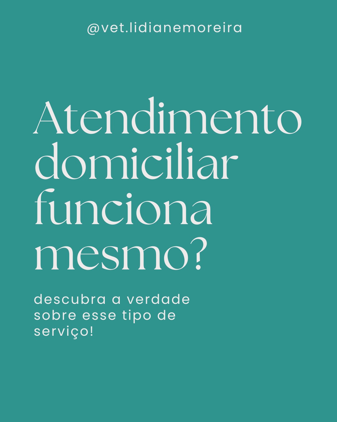 Levar o atendimento veterinário até a casa do pet reduz ansiedade, evita deslocamentos desnecessários e permite uma avaliação muito mais fiel da rotina e do comportamento do animal.
Em casa, o pet:
✨ fica mais calmo
✨ responde melhor ao exame clínico
✨ sofre menos com medo e contenção
✨ recebe um cuidado mais individualizado
A consulta domiciliar é ideal para filhotes, idosos, animais ansiosos, em tratamento contínuo ou para tutores que valorizam um atendimento mais humano e atento.
Cuidar da saúde também é respeitar o bem-estar 🐶🐱
📲 Agendamentos pelo WhatsApp
#veterinary #vet.lidianemoreira #consultaemcasa #consultadomiciliarbh #belohorizontemg