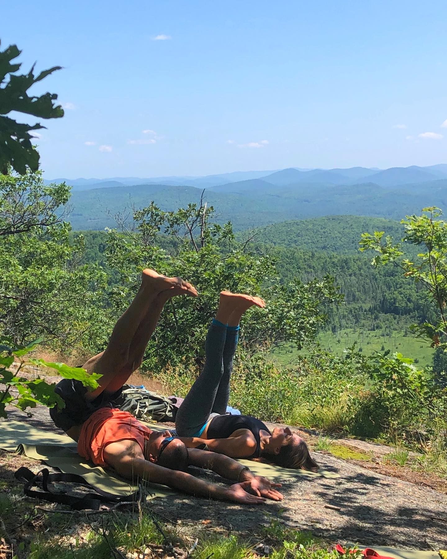 Feel what it’s like to kick your feet up. The whole world has your back. .
.
#yogaadirondacks #outdooryoga #yogaoutside #getoutside #getoutdoors #optoutside #legsup #waterfallpose #viparitakarani #inversion #mountainscape #mountainyoga #hiking #hikingandyoga #adirondacks