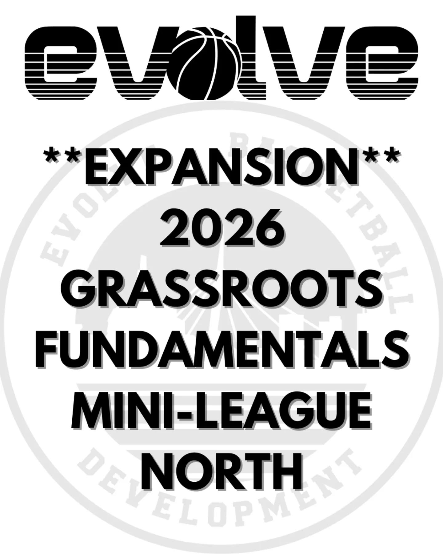 🏀 NEW EXPANSION | Grassroots FUNdamentals Mini-League – NORTH 🆕🚨
We’re excited to bring Evolve’s Grassroots FUNdamentals Mini-League to the North End for the very first time this Spring/Summer!
This program is open to male and female athletes looking to begin their basketball journey in a fun, positive, and structured environment.
Each session includes:
• 25–30 min of age-appropriate movement & fundamental skill development
• 25–30 min of structured, age-appropriate game play
• Focus on coordination, confidence, and long-term athletic development
This program is built to give young athletes a strong foundation — helping them build confidence, develop skills, and grow as multi-sport athletes.
⭐ Ages (Co-Ed):
U5 (2021–2022)
U7 (2019–2020)
U9 (2017–2018)
U11 (2015–2016)
📅 Sundays | April 12 – June 14 (9 Sessions)
U5: 1:00–2:00 PM
U7: 2:00–3:00 PM
U9 & U11: 3:00–4:00 PM
📍 Location:
École Waterford Springs School
2090 Jefferson Ave, Winnipeg
👥 Coaching Staff:
Head Coach: Myles Panganiban
Assistant Coach: Michael Tan
💰 Cost: $170 + GST
✔️ Includes an Evolve Basketball Development T-Shirt
Spots are limited — register early and help us continue growing the game in the community 🏀