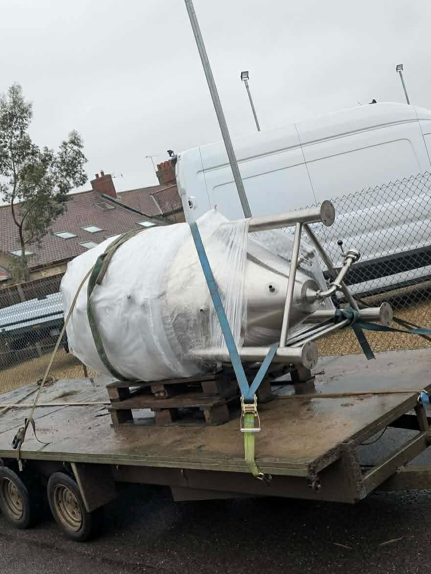 Thanks to @aimengineering1 for safe delivery of our new Fermenter 😊