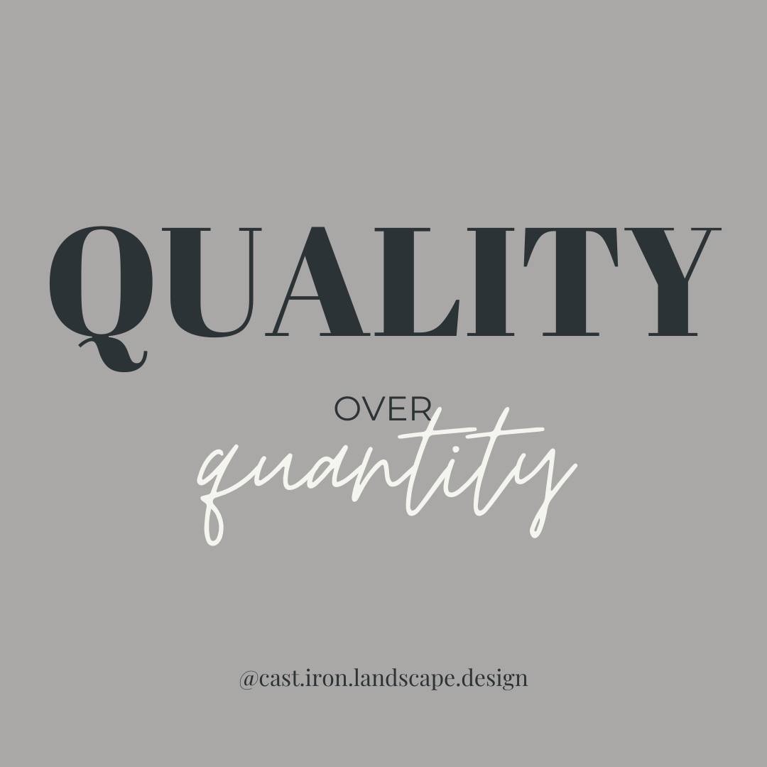 Quality matters! I mean duh, right?!
Plants are easy to cheap out on. I've done it, we've all done it. I'm here to tell you that it does matter if you want a good looking landscape. Spending a few extra bucks from a reputable retailer is money well spent.
Think like this...buy once, cry once. That means you won't be buying it a second time to replace the cheaper one.
If you don't believe me, check out my #hellebores post from a few days ago. The dark ones took over 3 years to get that big...and their still tiny. The white ones are only 2 years old and they are monsters! The difference was where I bought them from.
#castironlandscape #takeabreak #outdoorspace #virtualdesign #setitandforgetit #thriveonneglect #springday #plantsofinstagram #plantsmakemehappy #virtualdesigner #womanowned #femaleartists