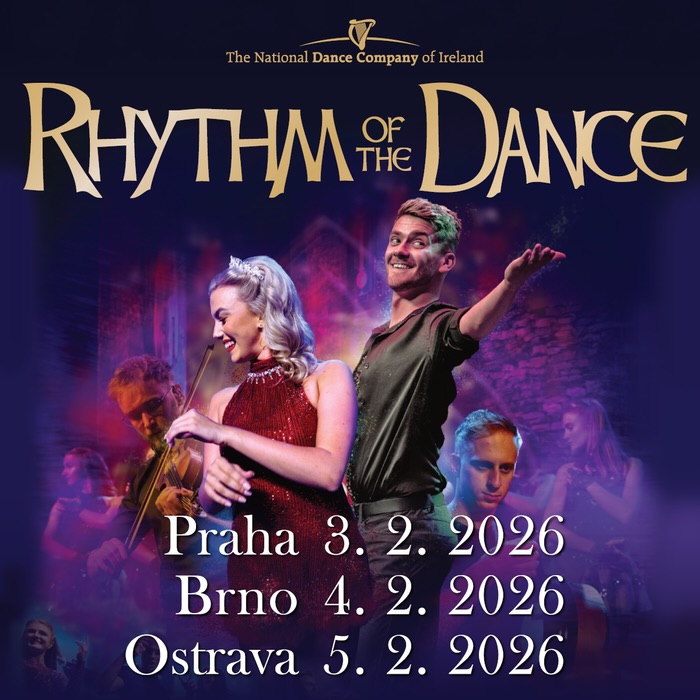 Rhythm of the Dance! Giveaway!
This exciting show is back in the Czech Republic - and will visit three cities, beginning in Prague on February 3.
CIBCA has a pair of tickets to give away (kindly provided to us by the promoter JVS Group). To be in with a chance to win, send an email to info@cibca.cz with the subject “Rhythm of the Dance Giveaway” by January 23.
The winner will be chosen by lottery draw (CIBCA Members get 2 entries, non-members get 1).