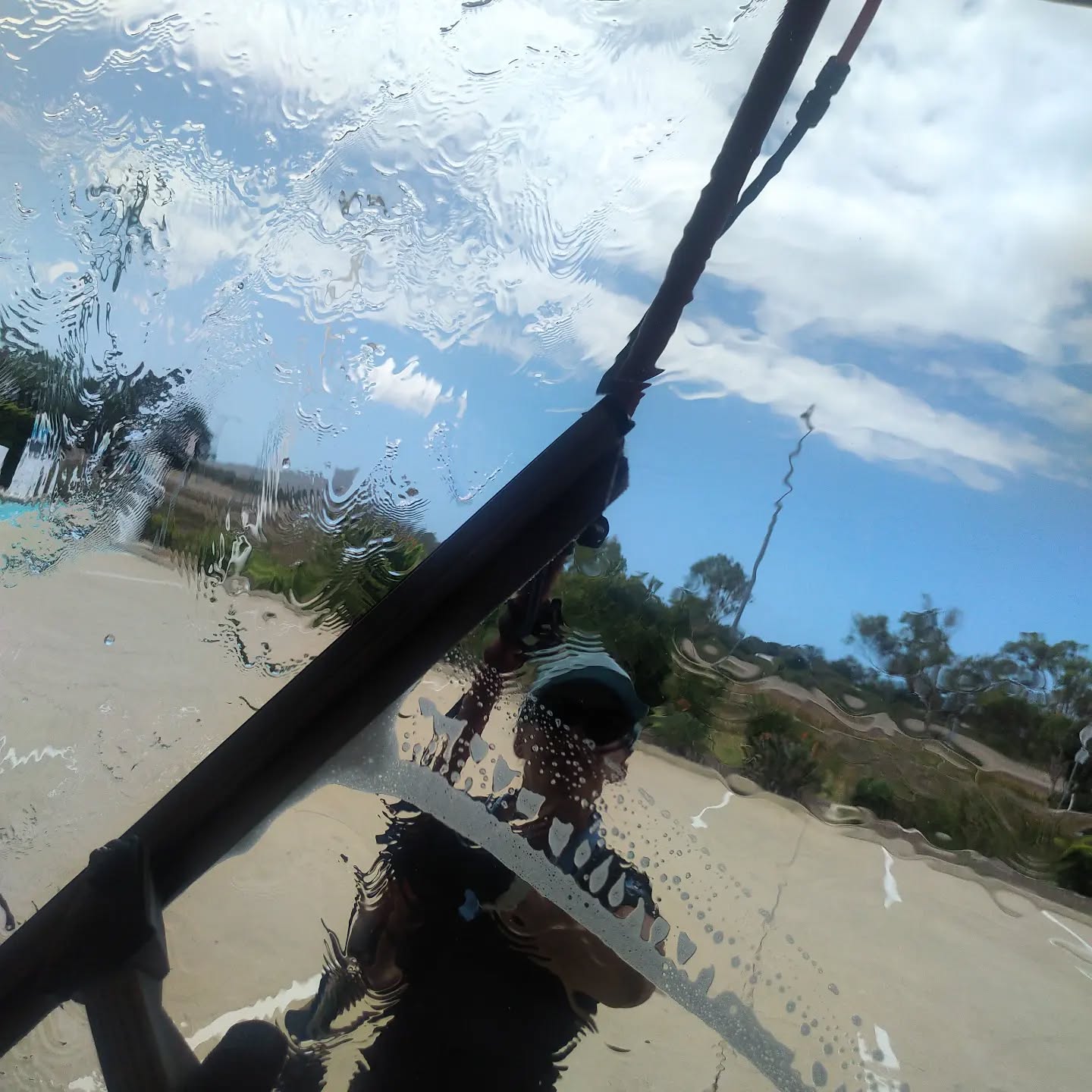 The two leading methods in window cleaning achieve the best results on any property and at any height. #renewyourview #windowcleanersdirect #traditional #purewatercleaning #cairns #Townsville #Helensvale #queensland