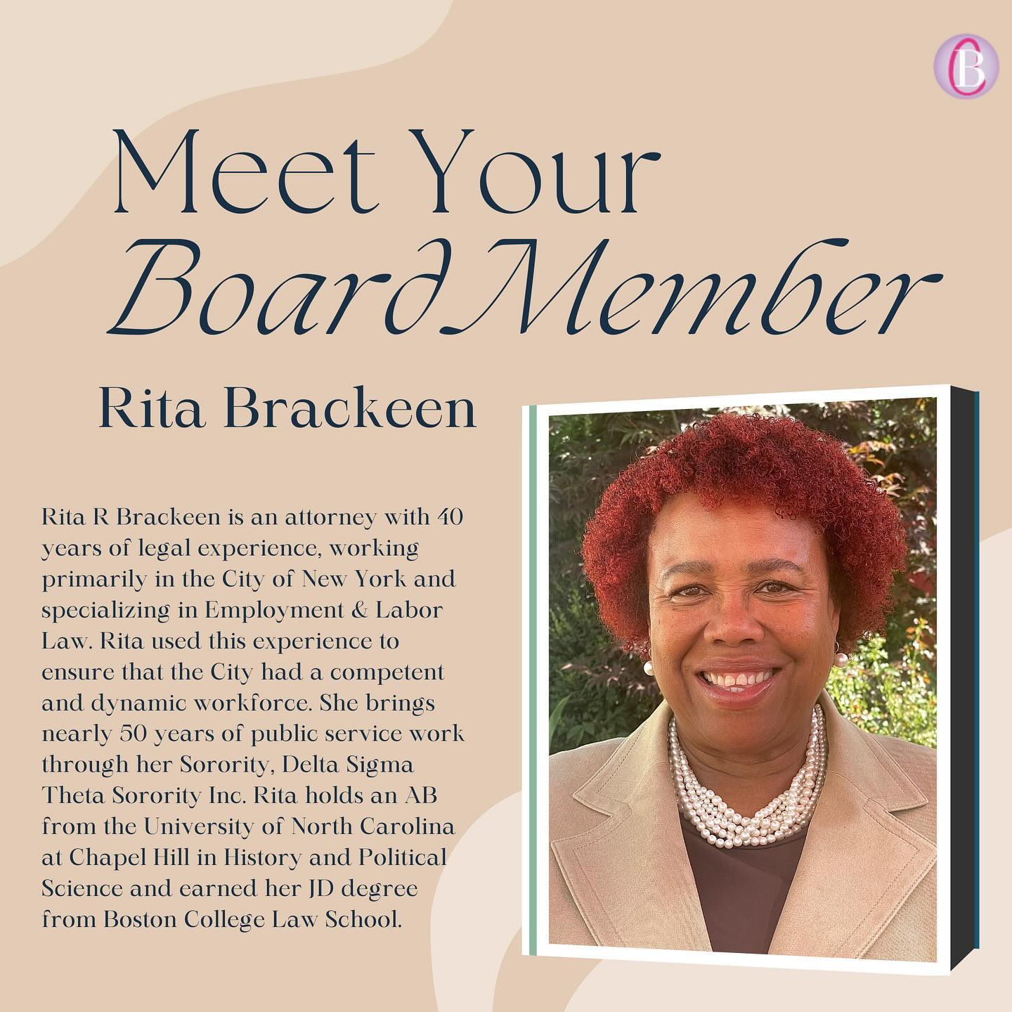 We met Rita at Joe’s Coffee with a big bag full of bras, decades of experience in law and community service, and a big heart to help other women in New York City. We are lucky to have you, and thank you for your participation Rita!
