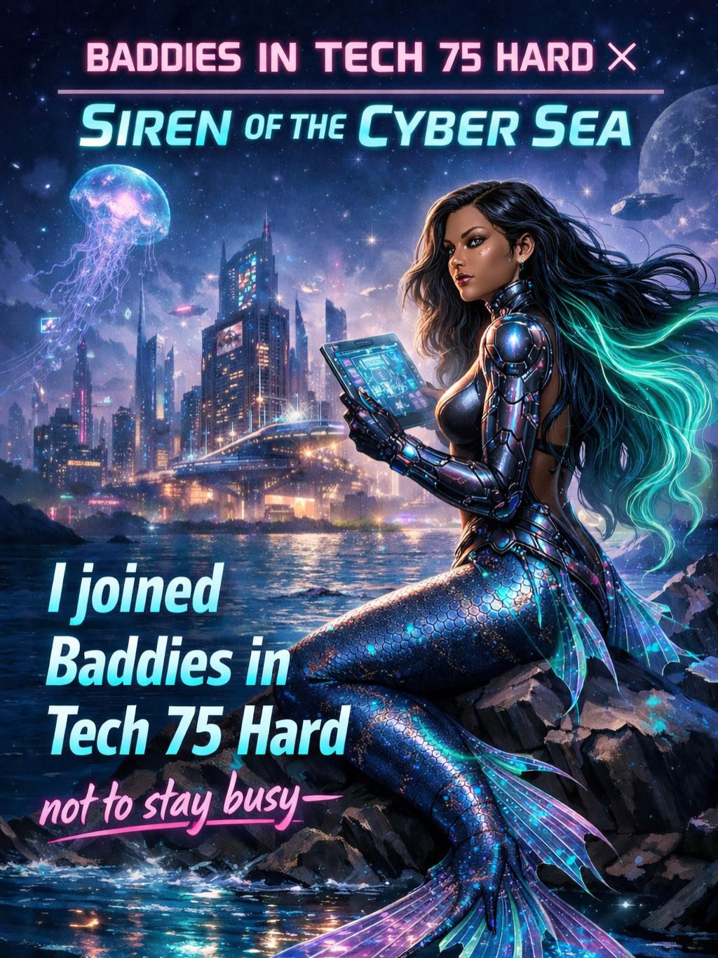 Once I hit 200 followers, I’ll start sharing a mix of faceless and face front content with
cybersecurity insights, leadership lessons, self-care, mental wellness, and behind-the-scenes of building Siren of the Cyber Sea 🌊
This is about building in tech without burning out.
✨Protect your systems — and your energy. 💻
#tech #WomenInCyber #womenintech #MentalHealthInTech
#selfcareintech