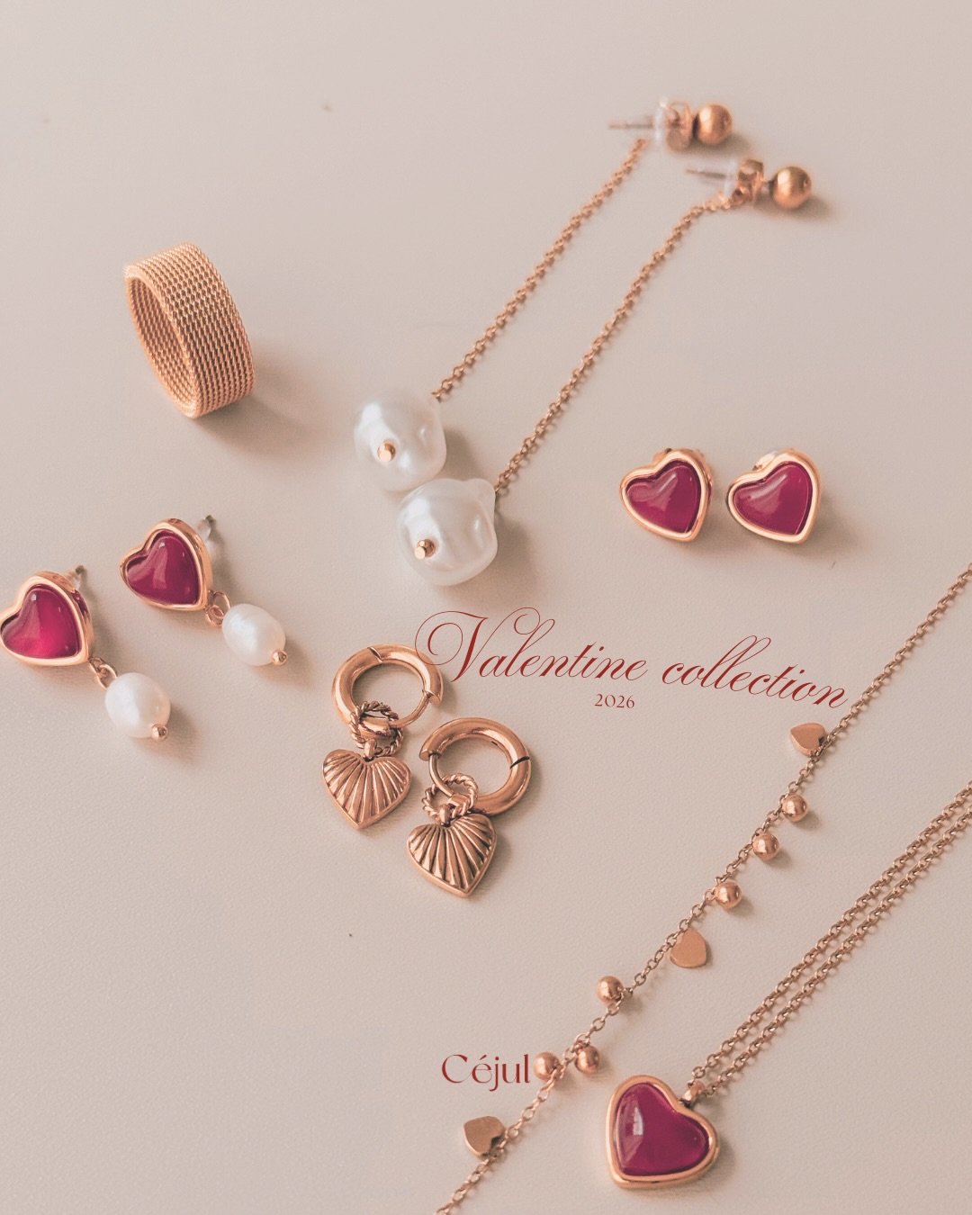Love, worn gently.
A quiet way to say “I love you.”
Valentine’s edit · cejul.be
#céjul #valentinesedit #quietluxury
#intentionaljewelry