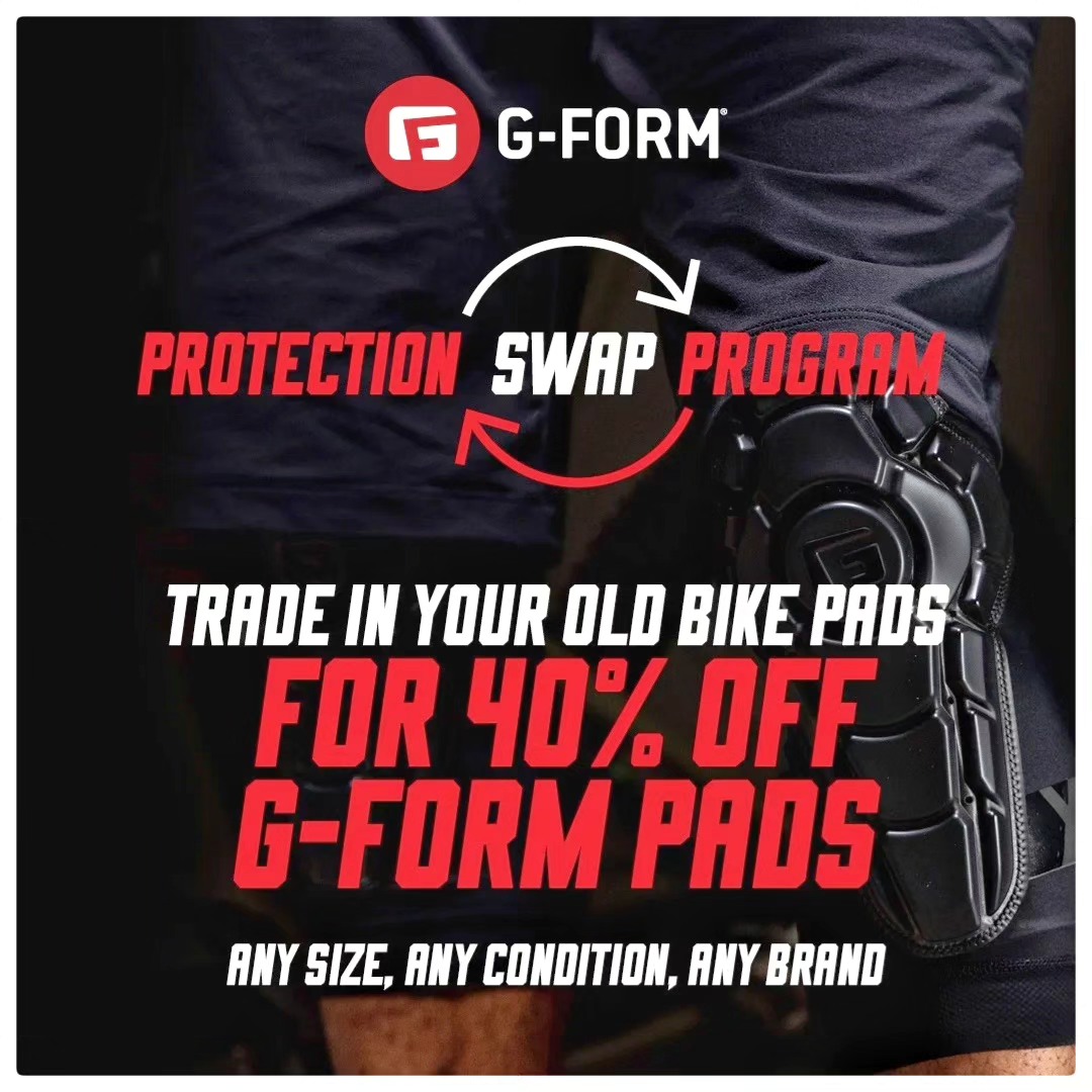 Want some new protection?
Well, today's your lucky day. G-Form is currently offering a protection swap program!
Come into Ballarat Cycle City with your old pads (any brand in any condition) and get 40% off the RRP on a brand new set of G-Form pads with your
trade in.
π Of course, this deal won't last forever, so get on ya bike, tag your mates, and grab yourself a ripper deal.
T's & C's apply.
-
-
-
-
-
#rubbersidedown #fullsend #protection #swapandsave #recycle #discountapplied #gform #mtb #sendit #dualsuspension