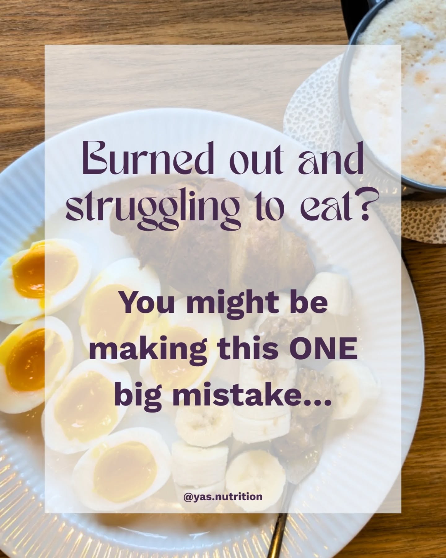 Neurodivergent burnout can make eating feel impossible, even when you’re hungry.
Strict diet rules can make it worse because your hunger cues get muted.
Try a decomposed meal or a safe-food. Something is always better than nothing.
Save this for when you need it.