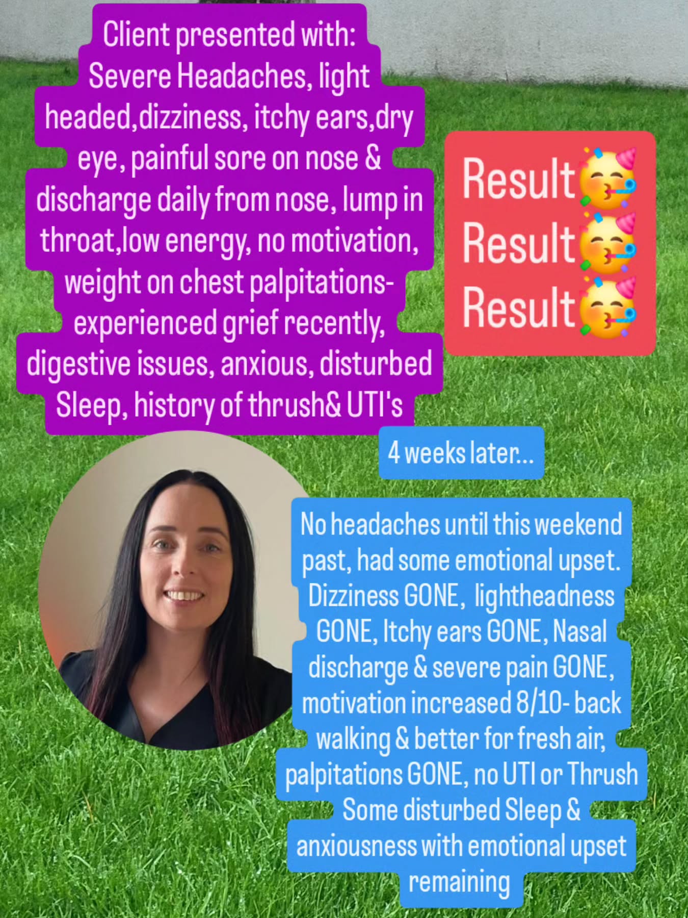 This amazing journey for this client in just 4 weeks.
Just amazing- homeopathic remedies are phenomenal
Remedies support on the physical, mental & emotional level, supporting on all levels supporting the body to heal from within, subtly rebalance effectively & gently
It is a journey and takes time to fully heal for this client the physical symptoms have virtually subsided we are now focusing on the remaining emotional and physical symptoms to bring the client to full harmony.
#Homeopathy #wellness #anxiety #grief #dkholistictherapies
If this resonates with you and you want support please reach out to me Denise 086 3918442
www.dkholistictherapies.ie
In person and online