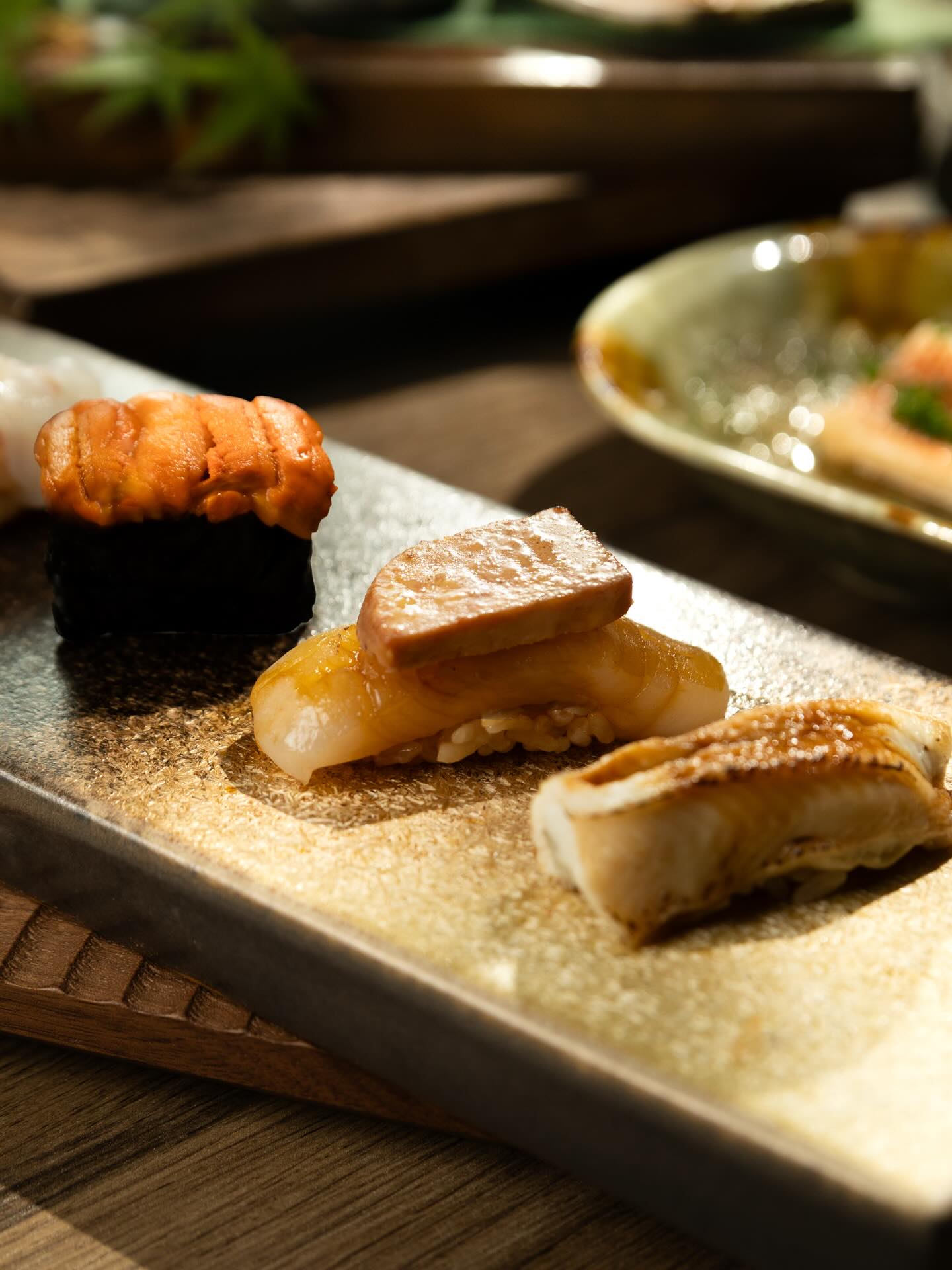 Three pieces of perfection 🍣✨
Experience the art of omakase, one bite at a time.