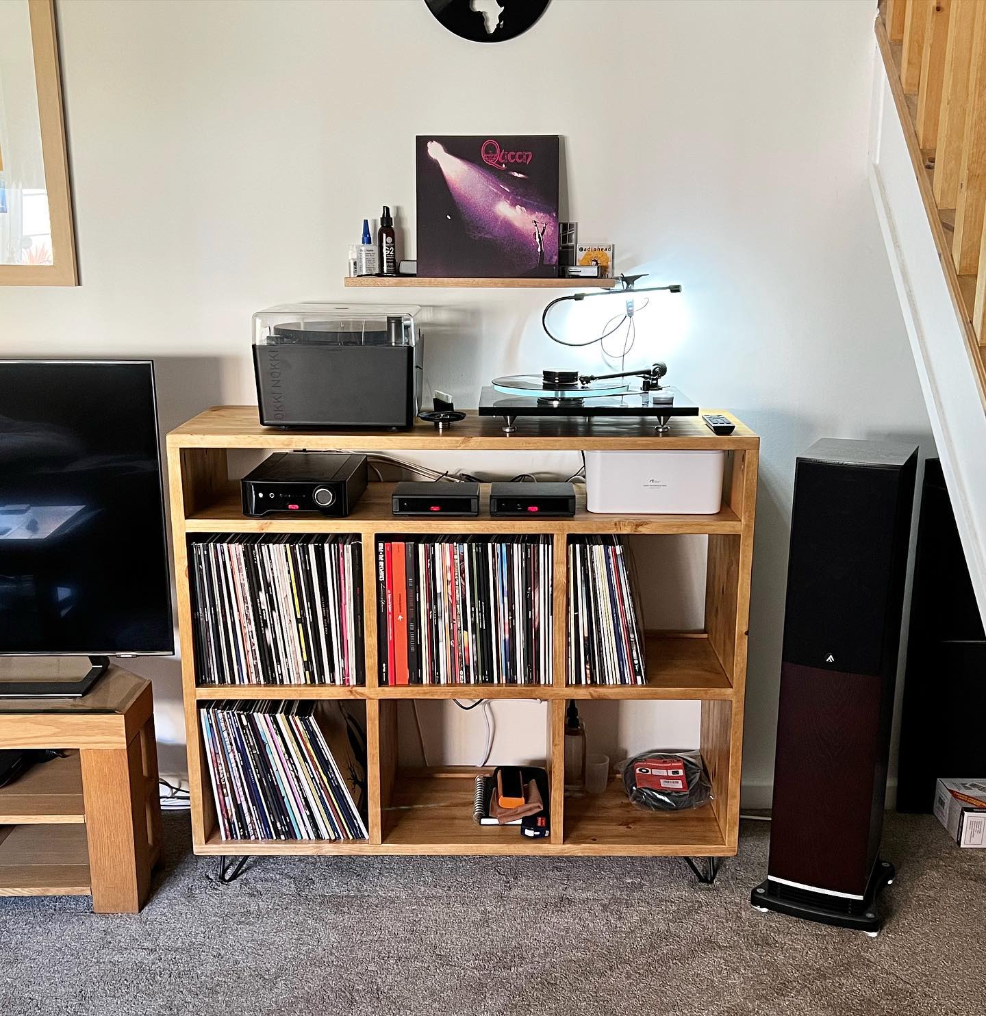 Another Hifi and record storage unit delivered today! 😎
|
|
#woodworking #komodafurniture #woodfurniture #interiordecorating #interiordesign #interiorandhome #workshop #vinylcollection #vinylrecord #hifi #recordplayer #recordplayerstand #instadaily #instawoodworkers ##homeandliving #homestyling #madeinuk #furnituremakers #furnituredesign #hifi #hifirack #bookshelf #woodbookshelf #hifistand #bedsidetable #vinylstorage