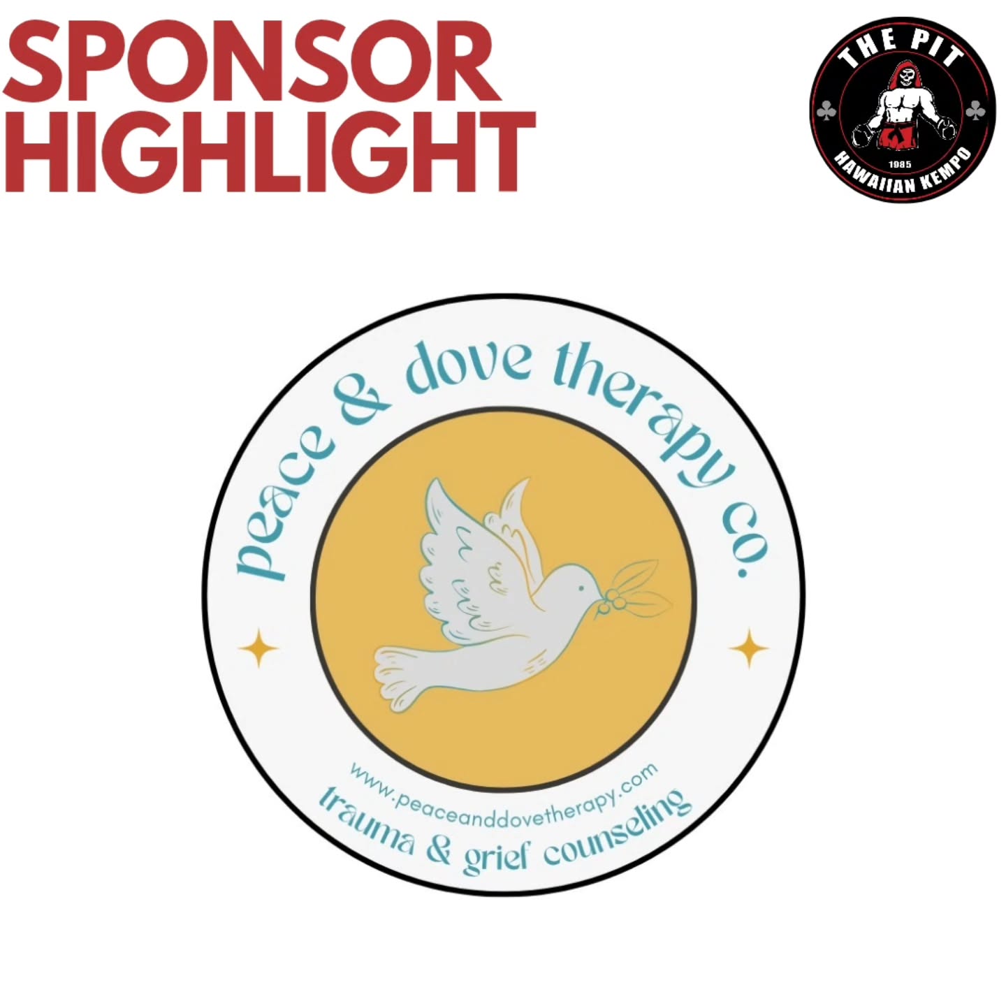 šæš Thank You Lauren Smith, LPC @peace.and.dove.therapyco for your generous sponsorship for @dk_stoff's upcoming bout on @frontstreetfights FSF 34!!
Lauren is now accepting new clients both through Telehealth and at her office in Eagle, ID ā bringing care that feels authentic, human, and grounded in real life. Whether you prefer a traditional session or something a bit different, Lauren meets you where you are ā even offering sessions outdoors on a walk, or with her sweet Spaniel companion by your side. š¤ļøš¾
What sets Lauren apart is her heartfelt approach shaped by her own grief journey, her roots in a military family, and 8+ years of trauma-informed work with human trafficking survivors. She creates space that breaks the stereotype of ātypical therapyā ā offering warmth, safety, and real connection every step of the way.
š From the bottom of our hearts ā
Thank you, Lauren, for your support and for the healing you bring to our community. Weāre honored to collaborate with you! š
⨠Learn more or connect with Lauren here: peaceanddovetherapy.com or @peace.and.dove.therapyco
