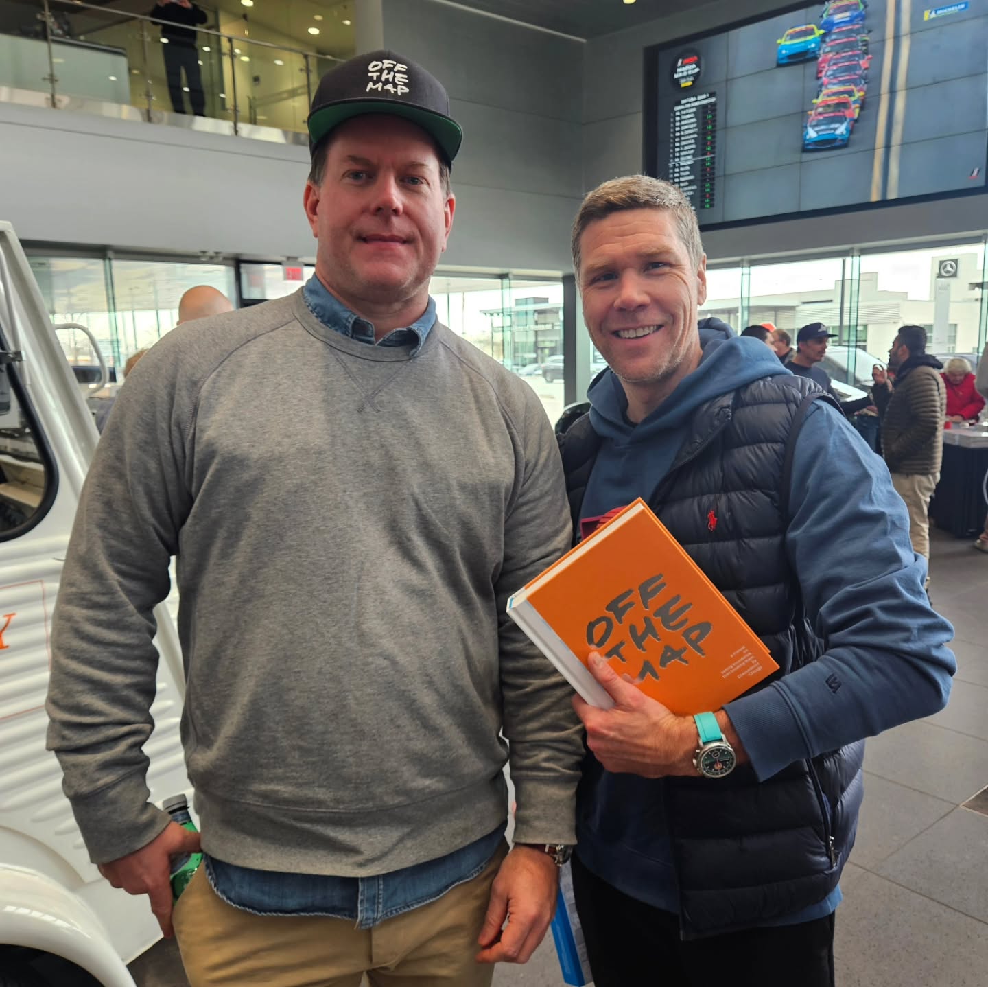 Right about now, Checked it Out Now!
Thanks to CiO (Checked it Out Chicago) and Adam @adammkern for the fun event at Napleton Porsche @westmont_porsche for the launch of the Off the Map book.
Great place with good people and some delicious food from @puffyhouzz
Congrats on putting this book together, it is awesome.
Can't wait for some warm weather car shows this year!
@pca_chicago @checkeditout.io
PS - I was wearing the Vice Limed Edition and excited to get this colorway in our upcoming Vice Automatic Diver!
#cars #chicago #porsche #bookphotography
#watchesofinstagram