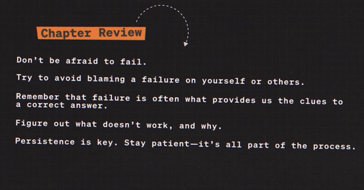 I came across this slide watching Terence Tao's Masterclass about mathematics.
Throughout most of my years in school I hated math. Probably because I failed so much.
Many of our organizations (including schools) misunderstand failure and treat it as a bad thing. In turn, people fear failure and quit too soon.
Solving hard problems requires many failed attempts.
#ux #productdesign #failure