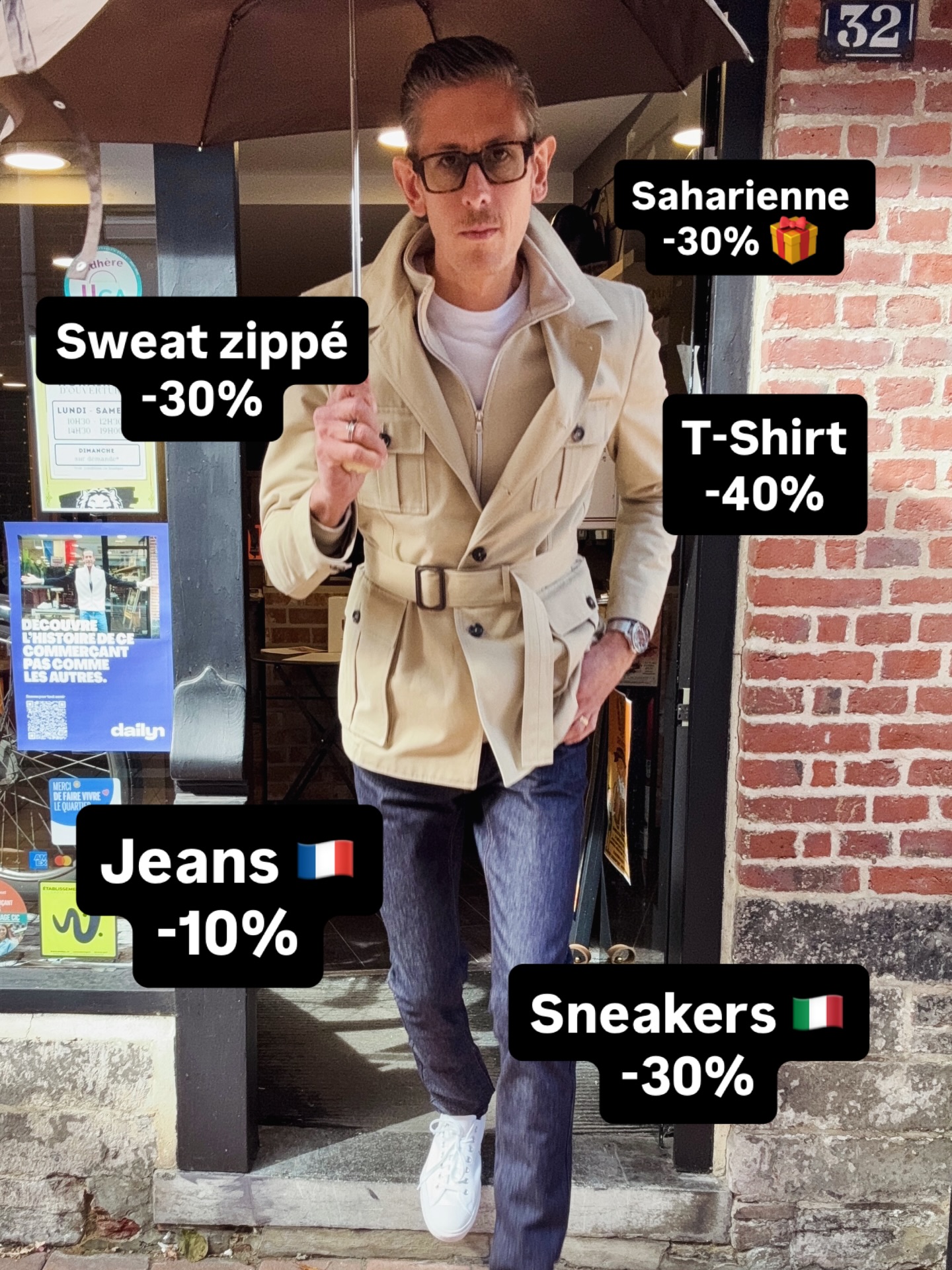 Tenue 100% soldée Number 19