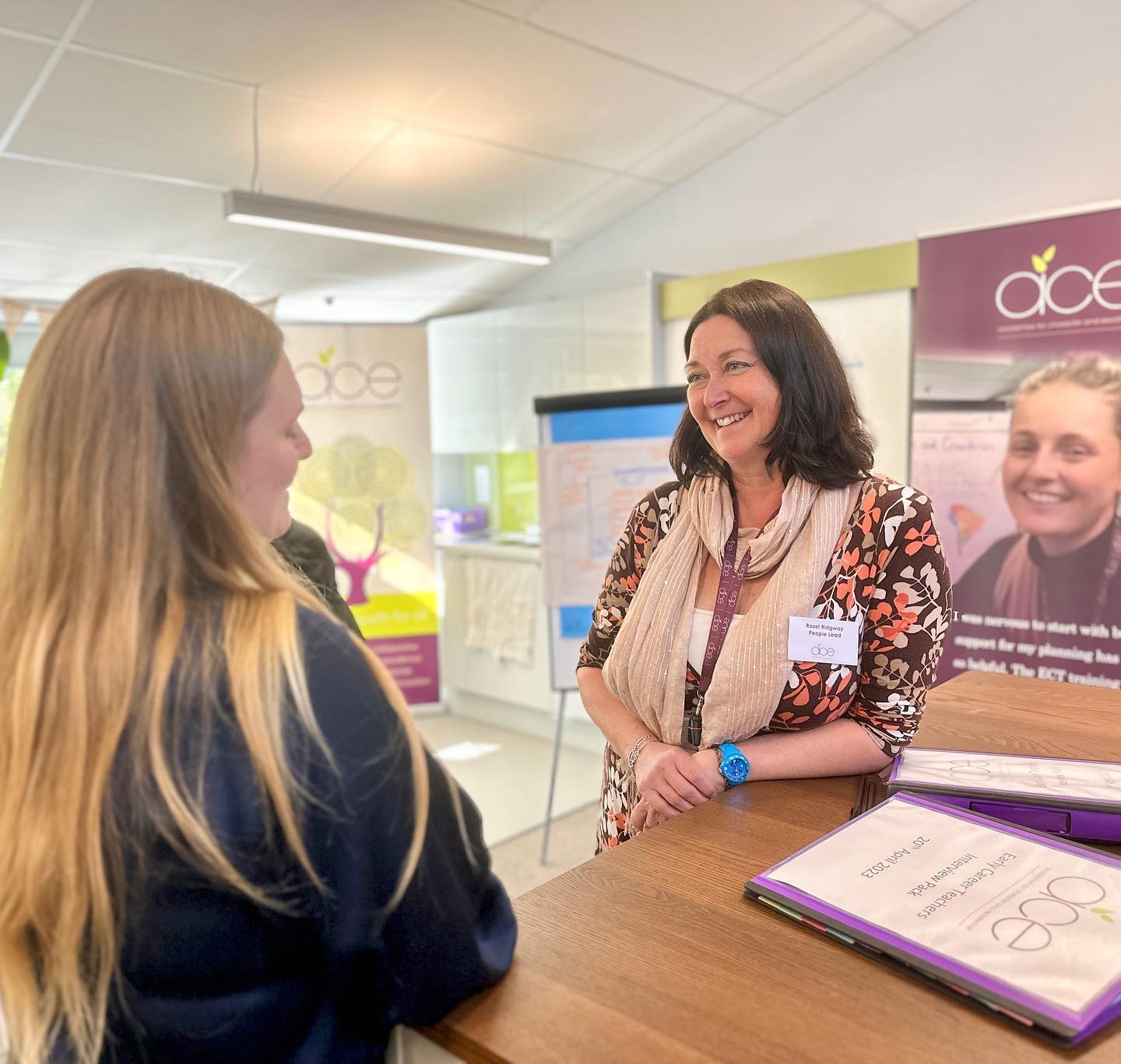 ‘It was great to have the ECT open day in preparation, as we didn’t feel like strangers’