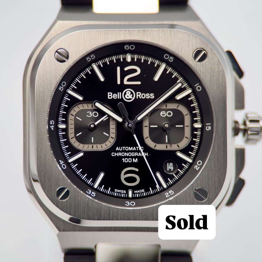 Sold! B&R Chrono Black
#bellross #br05 #br05chrono
