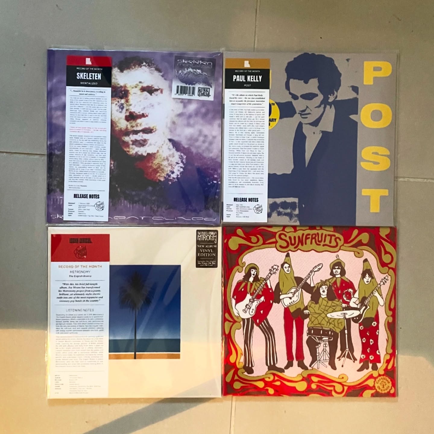 Ever since he joined quite recently, it’s clear @rhys_lonewolf_mackenzie’s taste rules. He even seems to be buying up our back catalogue of ROTMs. #waxxlyricalclubcurator