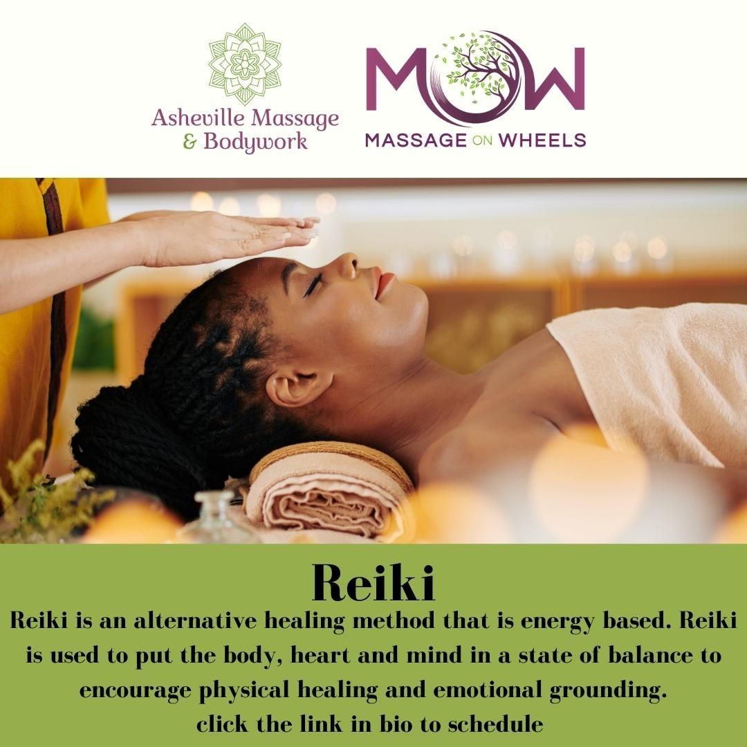 What in the world is Reiki? Reiki is an alternative healing method that is energy based. This technique uses “Chi” which is the spiritual energy force that flows through your body. Reiki is used to put the body, heart and mind in a state of balance to encourage physical healing and emotional grounding. Click the link in bio to schedule.
#massage #asehvillemassage #asehville #spa #spaday #metime #relaxation #relax #relaxing #wellness #health #stayhealthy #bodywork
