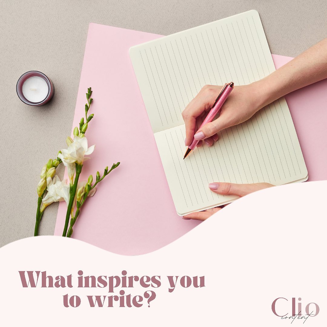 Where does inspiration come from? In some aspects, this is a personal question.
We all have our preferences when it comes to building the perfect environment that facilitates the writing process. However, sometimes it is not enough. Professional writers need to be able to conjure the magic and make it happen before deadlines.
For me, inspiration has always come through reading, so this is the advice that I give to others. Read as much as possible. The more you read about the subject you are writing about, the more control you will have over the specific concepts and techniques used to approach the topic in question.
Reading for pleasure is also very helpful. A healthy reading habit is what enriches vocabulary. Don't be intimidated by others' ability to write. Learn from experts and have fun expressing ideas in your unique style! #cliocontent #writingtips #contentcreation #copywritertips #inspiration #readmorebooks #contentcreators