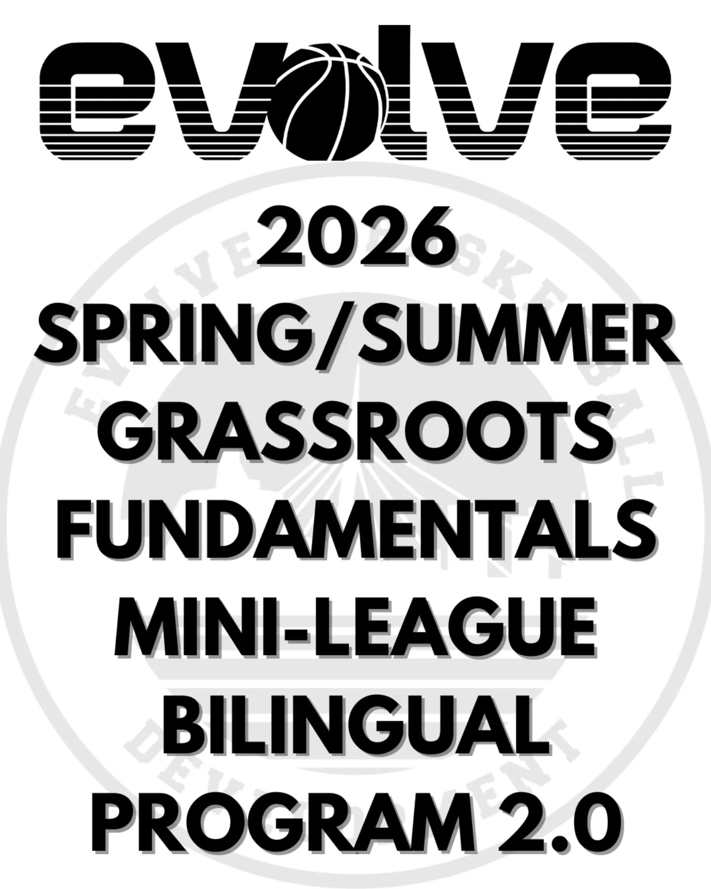 🏀 Evolve FUNdamentals Mini-League | Spring/Summer 2026 🇨🇦🇫🇷
Evolve Basketball Development is excited to continue our Bilingual FUNdamentals Mini-League this spring! Open to male and female athletes, this program is designed to help young players start or continue their basketball journey in a fun, supportive environment.
Each session includes:
• 25–30 min of age-appropriate movement & skill development
• 25–30 min of structured, age-appropriate game play
• Focus on confidence, coordination, and fundamental skills for long-term success
🗣️ Bilingual Environment
Sessions are delivered in English and French, creating an inclusive space that supports the growth of basketball within Winnipeg’s French community. English, French, and bilingual athletes are all welcome and set up for success.
⭐ Ages (Co-Ed):
U5 (2021–2022)
U7 (2019–2020)
U9 (2017–2018)
U11 (2015–2016)
📅 Sundays | April 12 – June 14 (9 sessions)
U5: 1:00–2:00 PM
U7: 2:00–3:00 PM
U9 & U11: 3:00–4:00 PM
📍 Location:
Centre Scolaire Léo-Rémillard
1095 St. Anne’s Rd, Winnipeg
👥 Coaching Staff:
Head Coach: Nicholas Lother
Assistant Coaches: Mikel Dupuis, Aubree Horrocks, Kaylee Macdonald, Michelle Otegbade, Nathan Dyck
💰 Cost: $170 + GST
✔️ Includes an Evolve Basketball Development T-shirt
Spots are limited — register early and help your child build confidence, skills, and a love for the game!
Register now through the link in our bio!