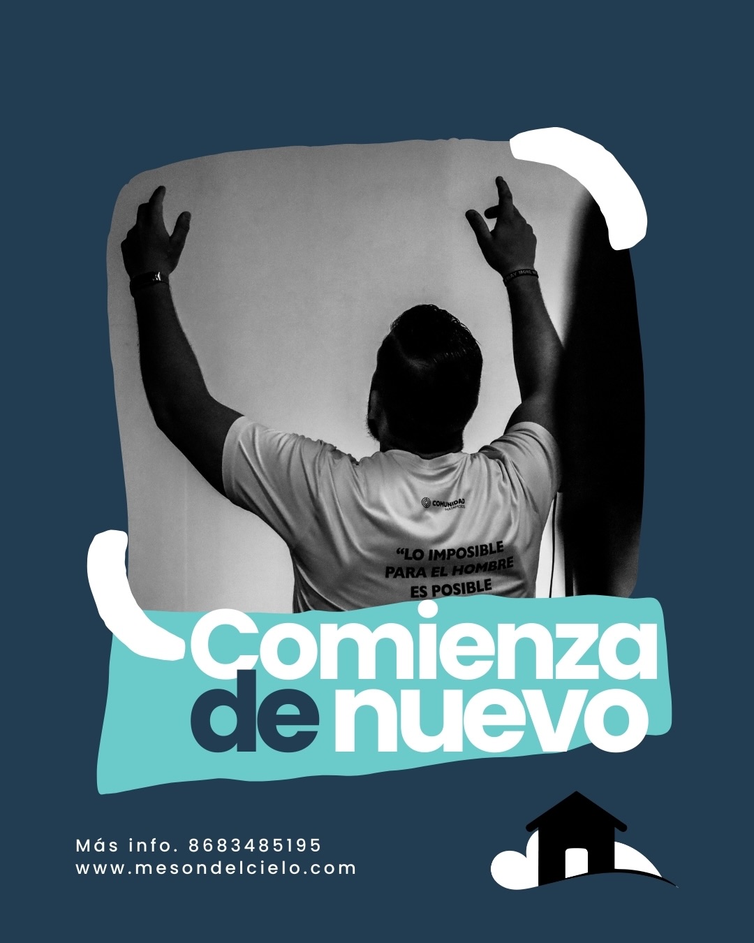 En Mesón del Cielo creemos que siempre hay una salida.
No estás solo, y tu adicción sí tiene solución. 💙
Contamos con programas de restauración integral que transforman vidas a través del amor, la fe y el acompañamiento. 🌿
📞 Contáctanos: 868 348 5195
🌐 www.mesondelcielo.com