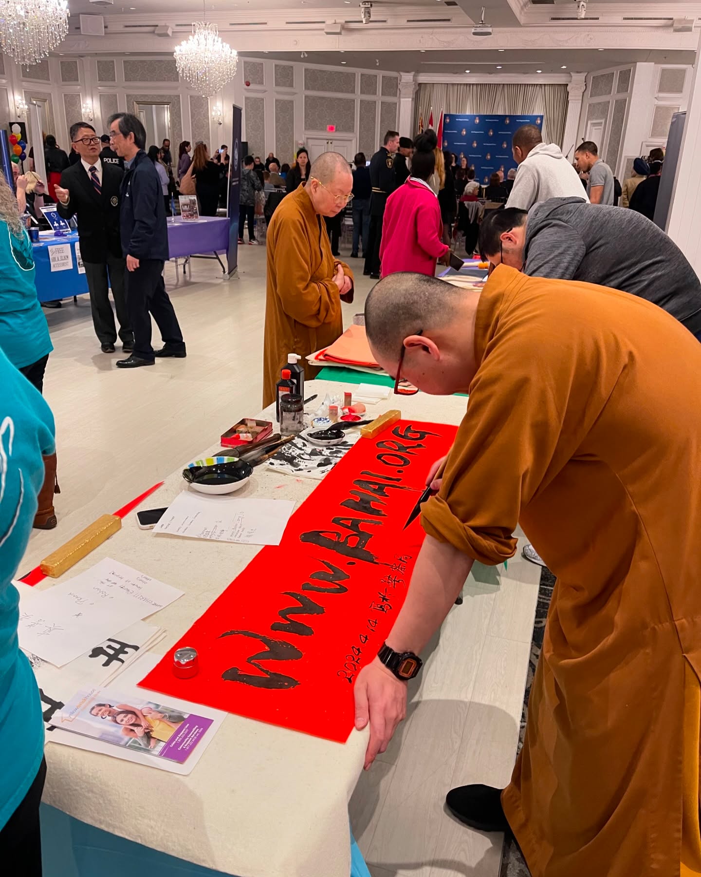 At the International Day for the Elimination of Racial Discrimination 2024 Markham Ontario
… “O Thou kind Lord! Unite all. Let the religions agree and make the nations one, so that they may see each other as one family and the whole earth as one home. May they all live together in perfect harmony.
O God! Raise aloft the banner of the oneness of mankind.
O God! Establish the Most Great Peace.
Cement Thou, O God, the hearts together.“ …
‘Abdu’l-Bahá