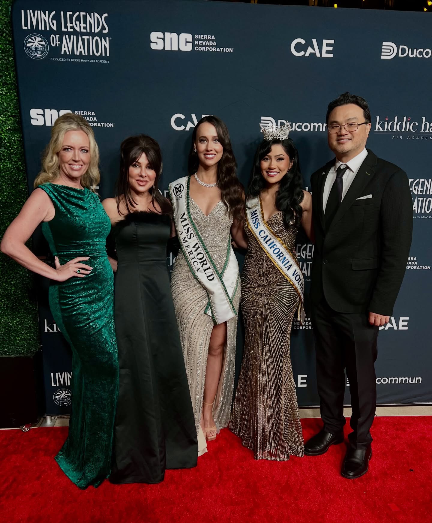 An unforgettable evening at the 23rd Annual Living Legends of Aviation Awards in Beverly Hills ✈️🌟
So proud to walk the red carpet alongside such inspiring women — Athenna Crosby, Miss World America, and Prestin Bueno, Miss California Volunteer — radiating beauty, grace, and purpose. 💫
Grateful to share the night with Kristen Bradford of Crown Diva Productions and the always amazing Lisa G Artistry. What a glamorous celebration honoring the innovators, visionaries, and true legends shaping the worlds of aviation and space. 🚀
Nights like this remind me how powerful it is when elegance, ambition, and excellence come together in one room. Honored to be part of it.
— Peter
@athennacrosby @prestinbueno @missworldamerica @misscaliforniavolunteer @crowndivaproductions @lisagartistry
#LivingLegendsofAviation #RedCarpetNight #BeverlyHillsEvents #AviationLegends #SpaceInnovation MissWorldAmerica