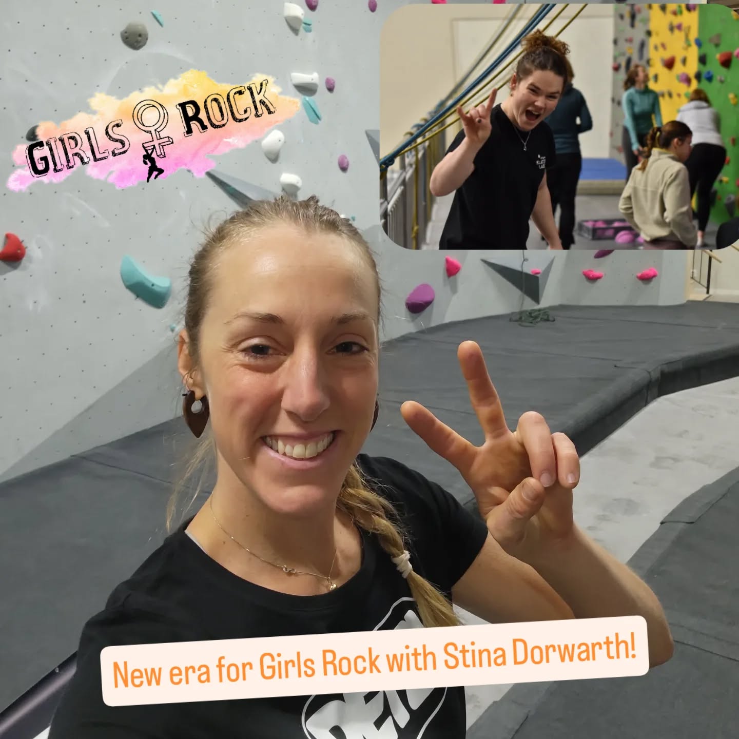 Girls Rock 14th of Match is going to be something totally different!
Last year was super intense for me, every way possible. And I felt like I needed a small break from it all. However, I still wanted the Girls Rock events to take place and continue as they have over the last 4(!!) Years! โค
But if I wouldn't be there, then who would run it?
I am SUPER EXCITED to tell you that this year's Girls Rock host is @stinadorwarth !!! She's been with me from the very start, so she knows every part of the event.
She has amazingly strong, positive, outgoing and supportive energy! ๐๐
She's a climbing coach, route setter and soon a physio ready to help you guys with all your climbing injuries (I know where I'm going next time I get one) ๐
She's also a very good climber who loves plastic and rock equally, and she's experienced in the competitive scene as well.
I know, if I don't participate at this event live, you guys are gonna have such a good time!!! ๐งโโ๏ธ๐ฅณโค
And I'll be back this summer organizing outdoor events for you! ๐ฅฐ๐คธโโ๏ธ
I still help Stina with as much as I can behind the scenes.
And will in one way or another see you guys at the event. ๐
Now, let's make this one better than all previous events!
We already have so many new ideas and parts of the event to offer you!!! ๐ฅณ๐ฅณ๐ฅณ