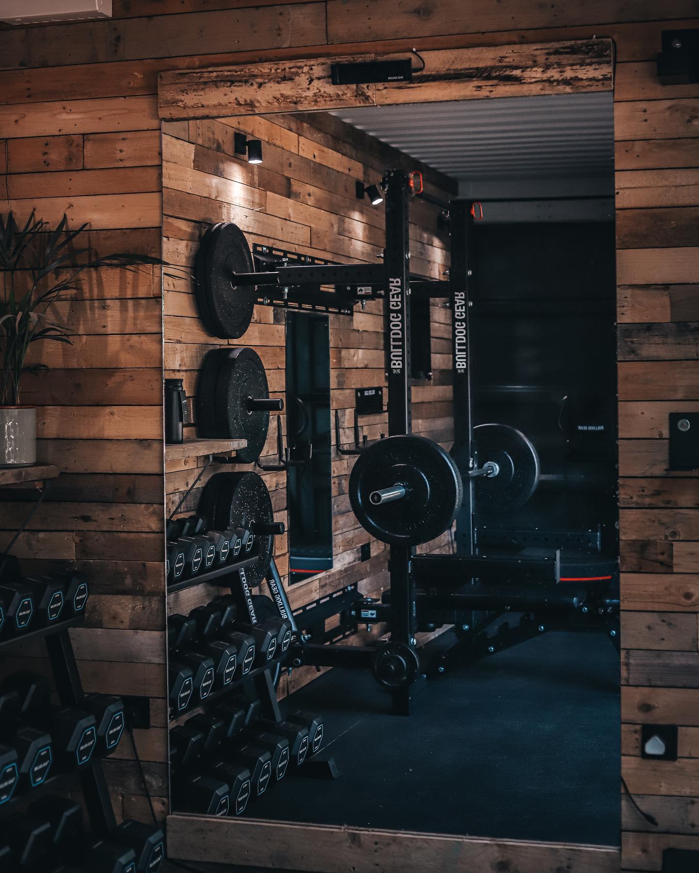 Mirror mirror on the wall… who has the nicest private gym of them all? 👀