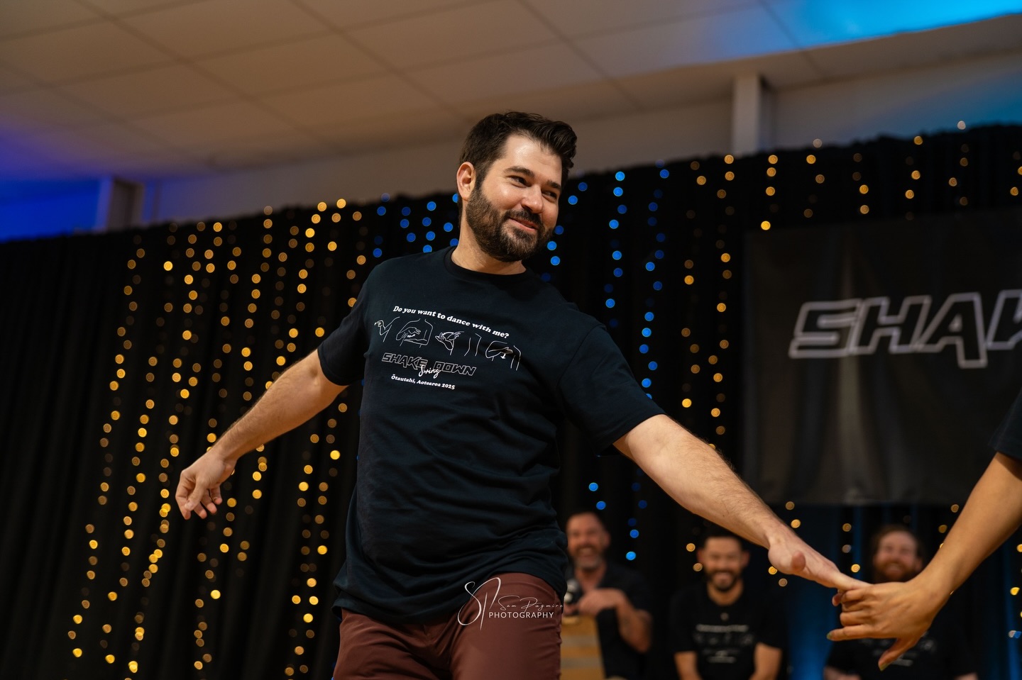 We are extremely lucky to have BenMo coming to visit us again this January to teach a couple of great West Coast Swing workshops!
3:00pm - 4:00pm // Workshop - “Something about Musicality”
4:00pm - 5:00pm // Workshop - “Something about Partnering”
5:00pm - 7:30pm // Dinner Break
7:30pm - 8:30pm // Workshop - “Something that’s probably a move Ben figured out at Budafest”
BenMo is available for private lessons during this day. Reach out to us directly or contact us at Starlight to request your lesson!
After the dinner break, there will be an all-levels workshop with Ben Morris from 7:30pm - 8:30pm in our main ballroom. No partner is necessary, but it is recommended that you have a good grasp of the fundamentals of WCS to get the most out of this class.
If you’re brand new to West Coast Swing, there will also be a FREE intro class happening at the same time in our second ballroom.
Social dancing starts at 8:30pm and is free to anyone attending the intro class.
AFTERNOON WORKSHOP PRICING:
Before January 24, 2026:
Whole Day - $80
Afternoon Only - $65
1 workshop - $35
DAY OF PRICING (on January 24, 2026):
Whole Day - $100
Afternoon Only - $80
1 workshop - $45
EVENING PRICING:
$20 Workshop
$15 Dance
$25 for both.
Bring a friend to the intro class and you get $5 dollars off. We also provide a $5 discount if you come from Oceanside and above. No pre-registration necessary- Pay at the front desk. All Stars and Champions attend for free.
To preregister, venmo starlightdancesd, paypal tinglearch@gmail.com, or pay with cash/card at the front desk of the studio during the classes.