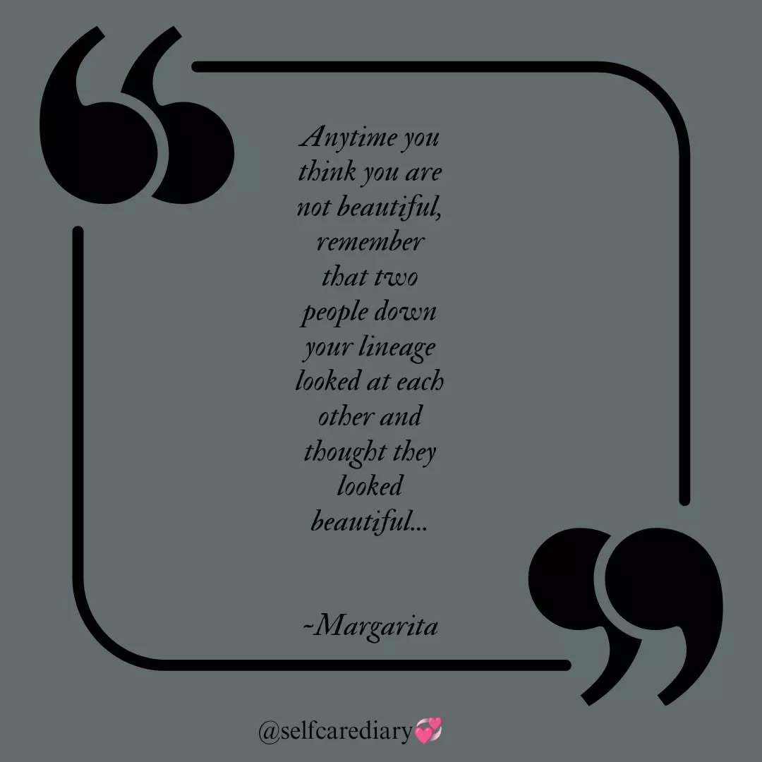 Read that again...
#selfcarediary