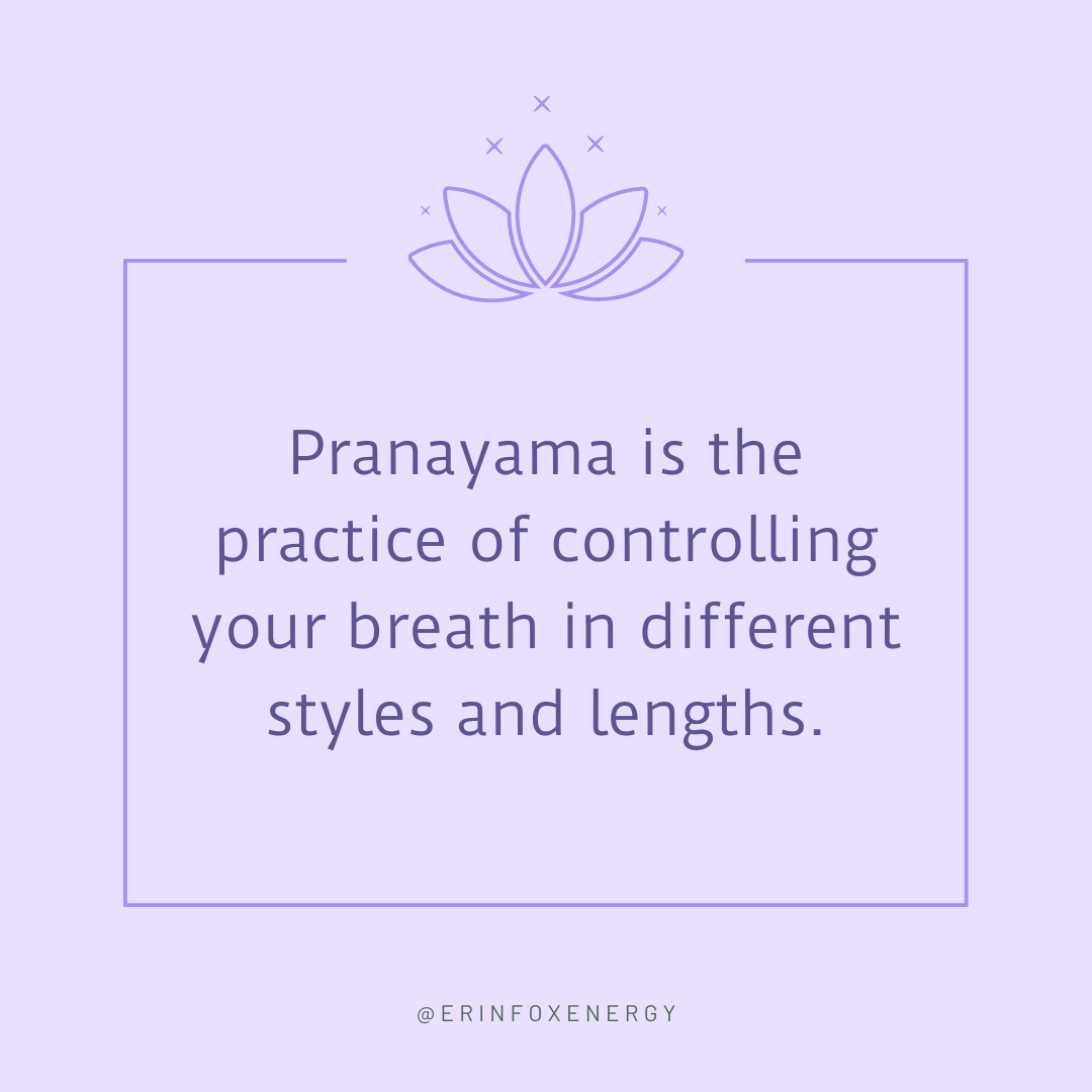 Keep reading for the breakdown of Pranayama....ββββββββ
ββββββββ
Prana = Energy coming into your body through your breathββββββββ
ββββββββ
yama = to controlββββββββ
ββββββββ
#erinfoxenergy #energywork #energyhealing #energy #spiritualenergy #polaritytherapy #lifegoals #liferelease #breathing #controlyourbreathing #meditation #meditationttips