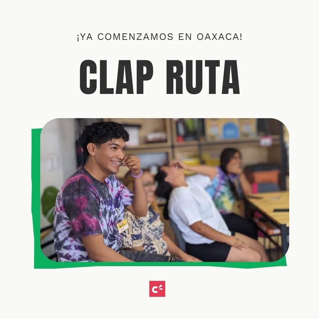 ¡Inició la primera generación de Clap Ruta en Oaxaca! @clap_oaxaca_
Ruta es nuestro programa integral de formación y preparación para el empleo para jóvenes. Está diseñado especialmente para brindarles las herramientas, el apoyo y la motivación que necesitan para mejorar sus trayectorias laborales y de vida.
Nos esperan semanas llenas de desafíos y aprendizajes.
¡Gracias a todos los jóvenes que se animaron a sumarse!
Y un especial agradecimiento al equipo por su esfuerzo a contratiempo.
Contamos con el apoyo de @empower_foundation, @nacionalmontepiedad, @fundacionkasuga y @fundacioncoppel.
#ClapRuta #clapeando
#capacitaciónparaelempleo
#saludmentalyemocional
#transformarvidas