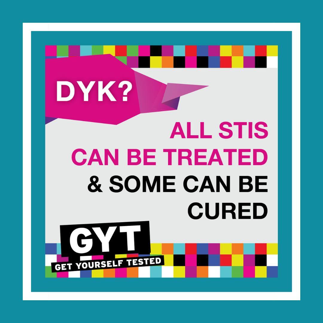 DYK? All STIs can be treated & some can be cured. Know the facts: https://bit.ly/30ghrma
#GYT #STIweek