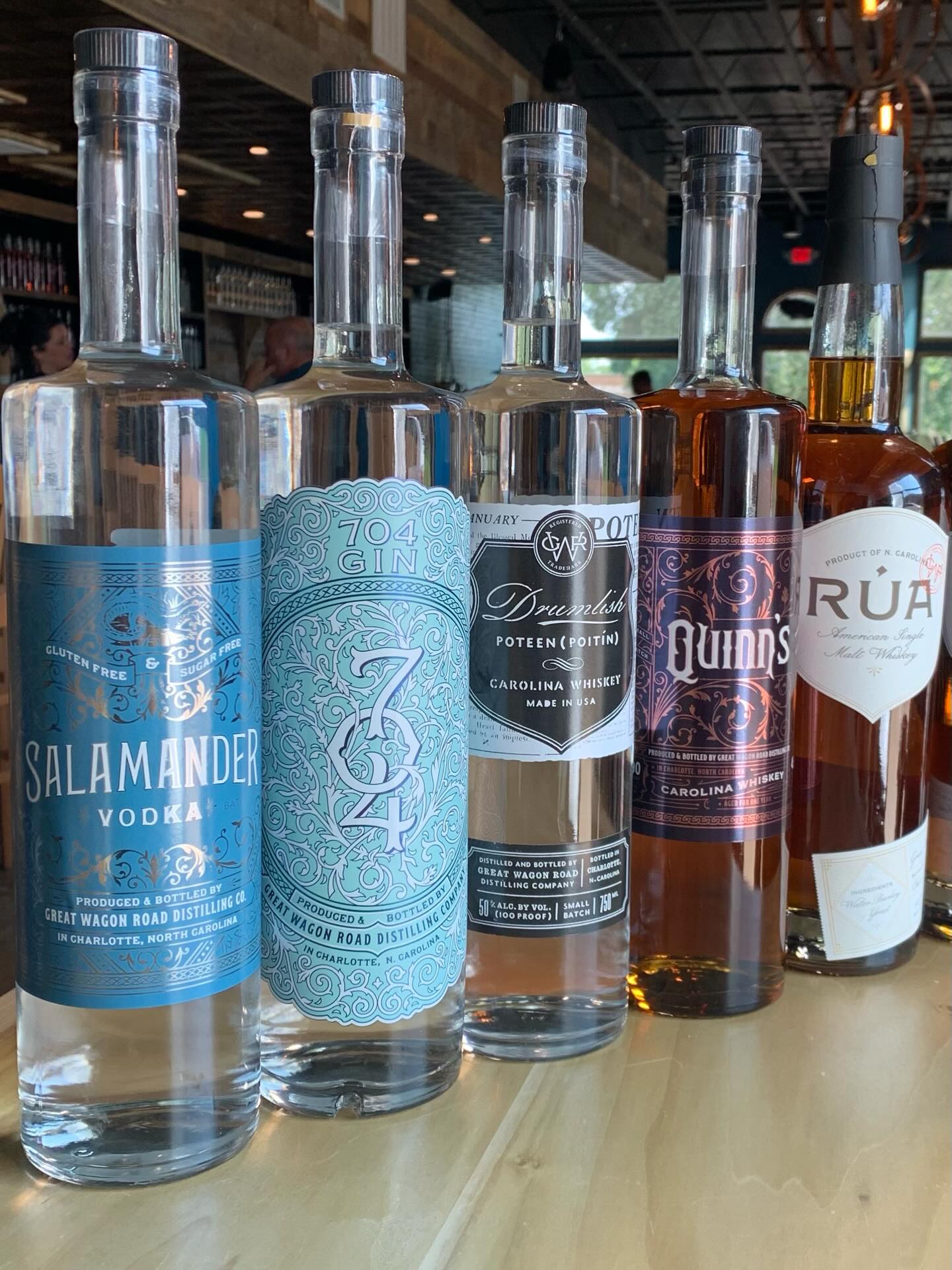 Snow Day! WE ARE OPEN at 12pm today. Come see Liz behind the bar. And don’t forget to grab a bottle of our house made spirits.!