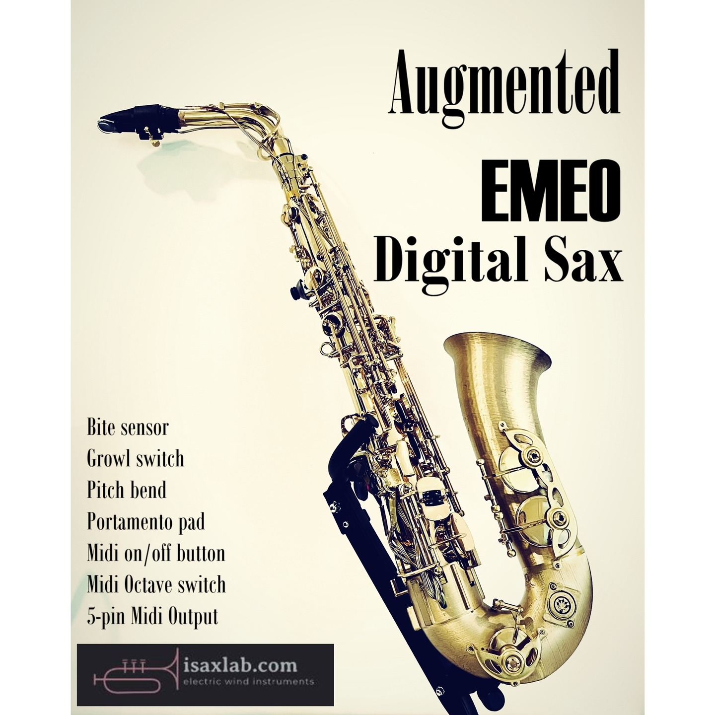 I have continued upgrading my Augmented EMEO, with notable improvements to the bite sensor and pitch-bend response. An additional MIDI touch button has also been added, further expanding its expressive control capabilities.
check my website : https://www.isaxlab.com/
#windcontroller #ewi #ewi4christ #isaxlab.com